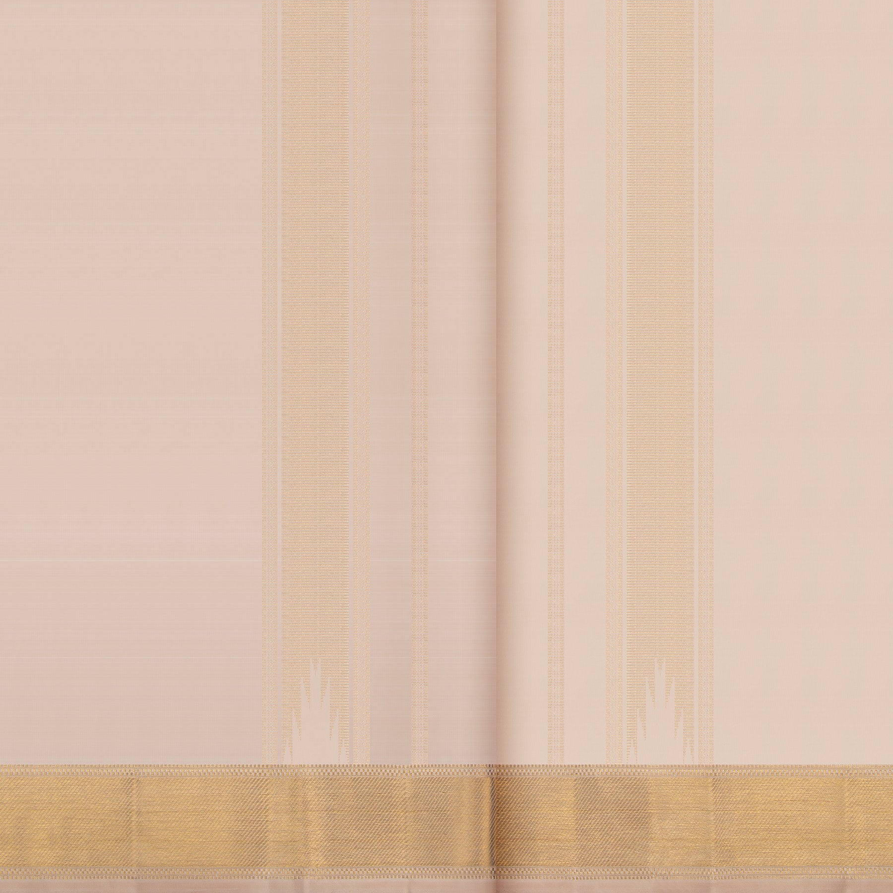 Kanakavalli Kanjivaram Silk Angavastram CO-ORD 25-109-AF001-03531 - Angavastram View