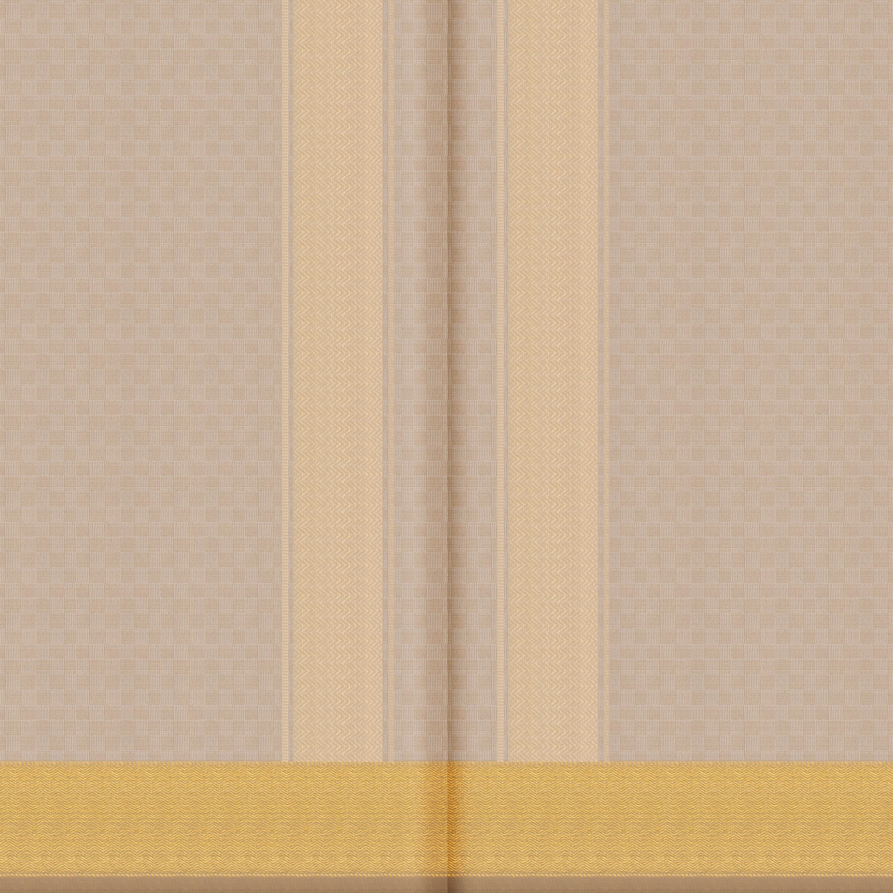 Kanakavalli Kanjivaram Silk Angavastram CO-ORD 25-109-AF001-04944 - Angavastram View