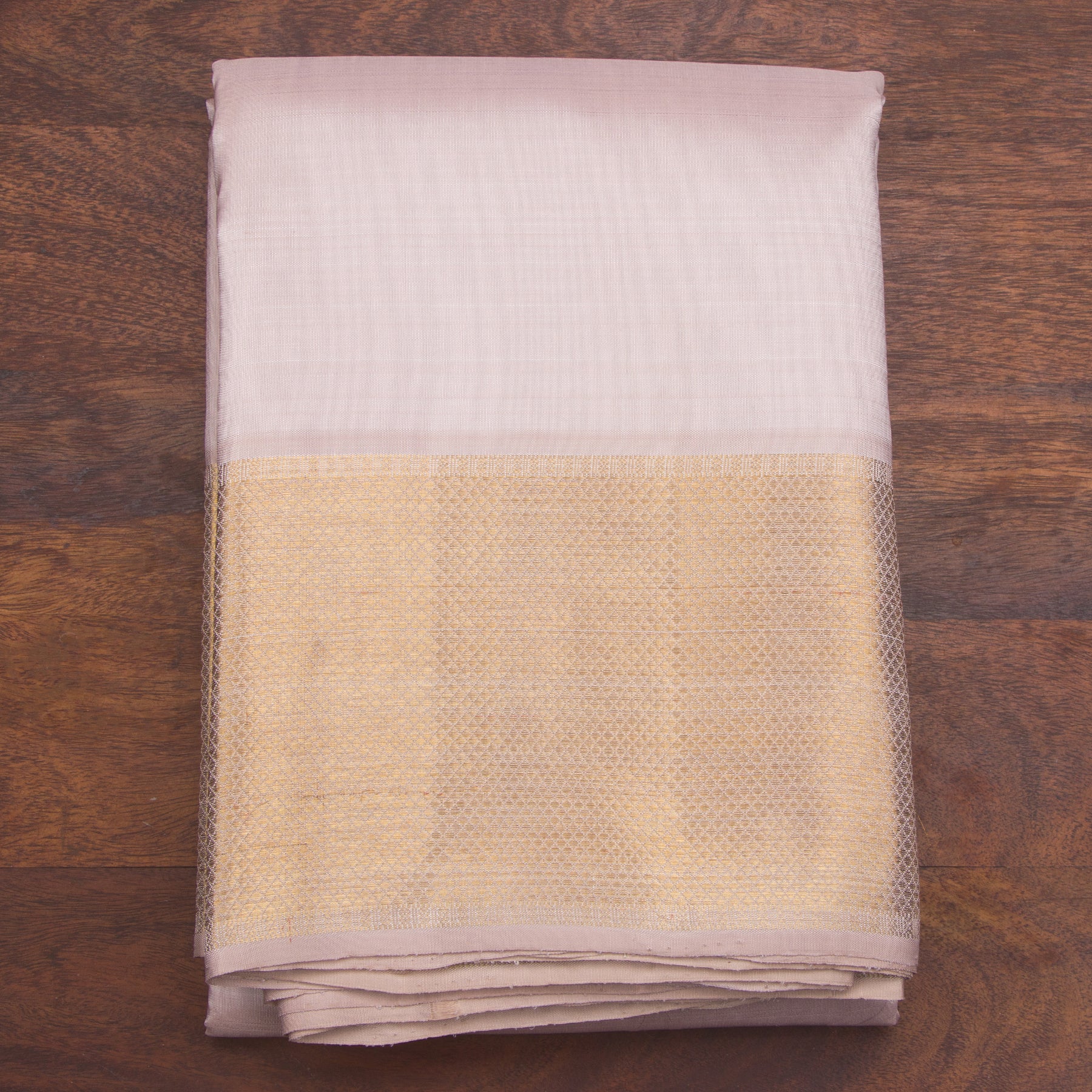 Kanakavalli Kanjivaram Silk Angavastram CO-ORD 25-109-AF001-04958 - Folded View