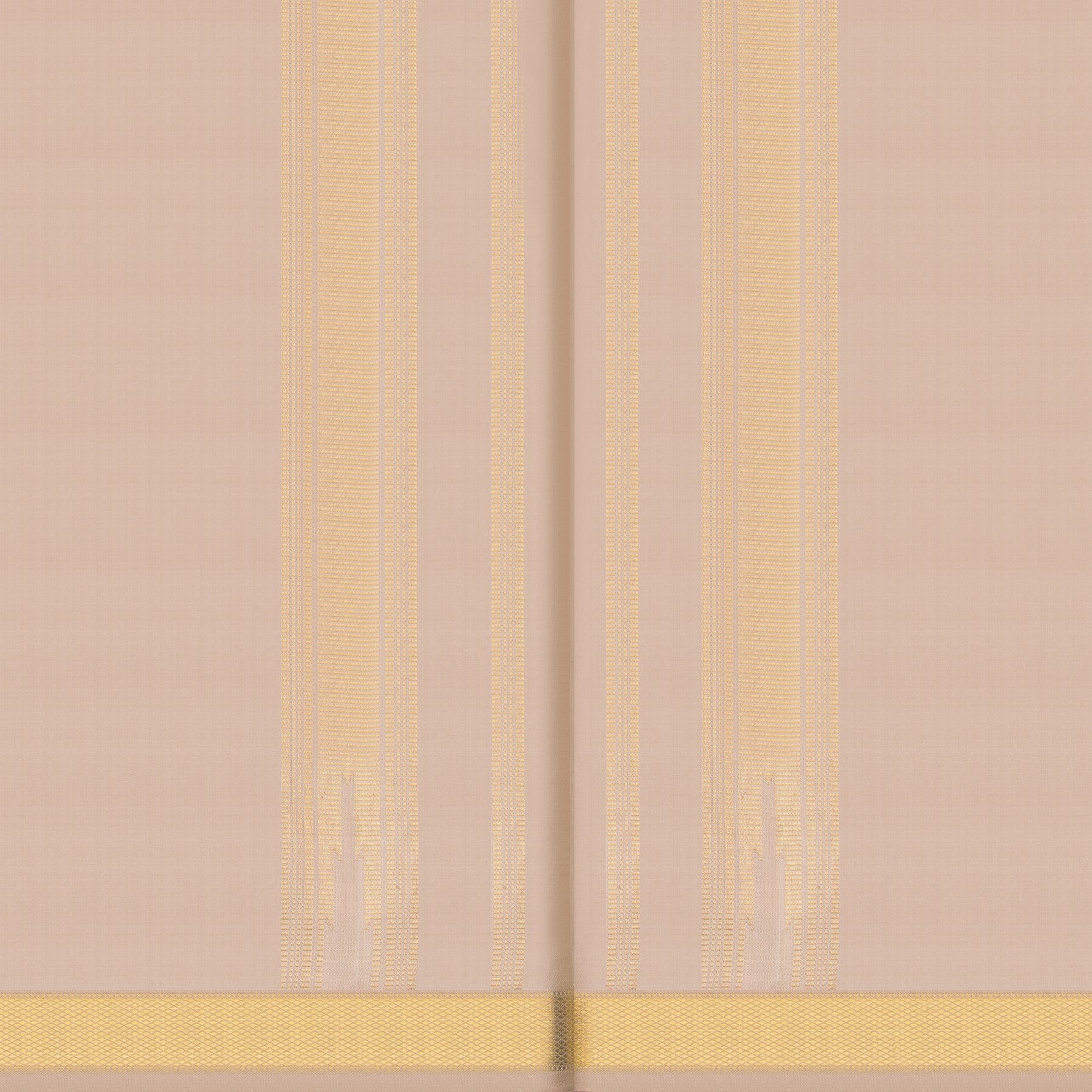 Kanakavalli Kanjivaram Silk Angavastram CO-ORD 25-109-AF001-05443 - Angavastram View