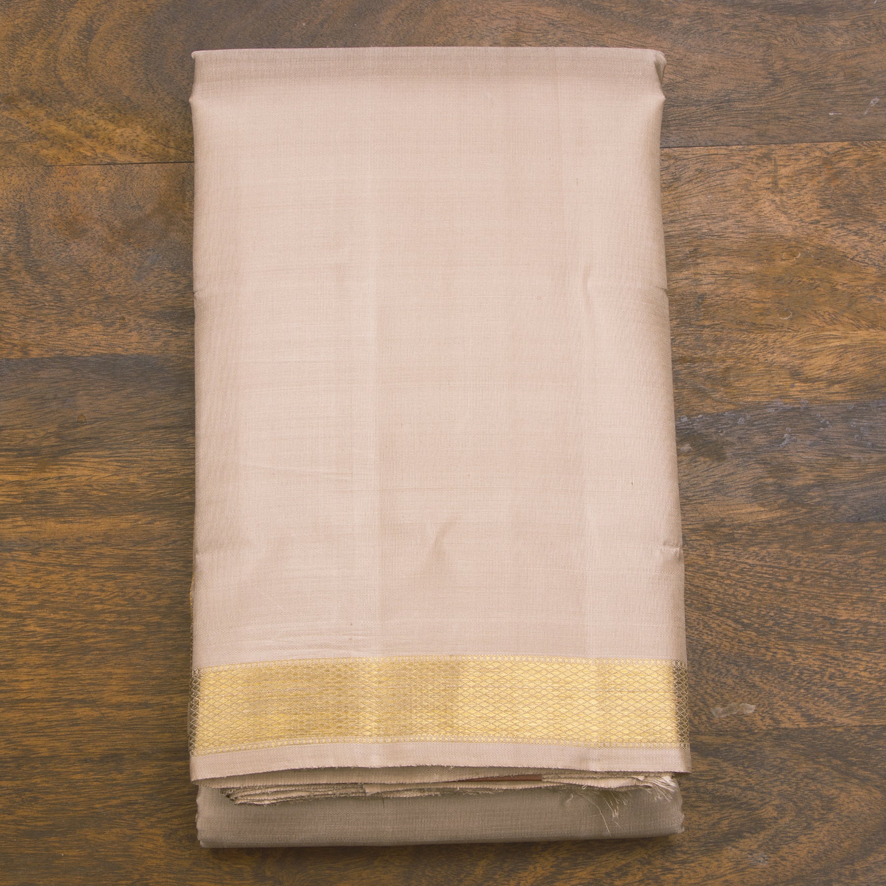 Kanakavalli Kanjivaram Silk Angavastram CO-ORD 25-109-AF001-05443 - Folded View