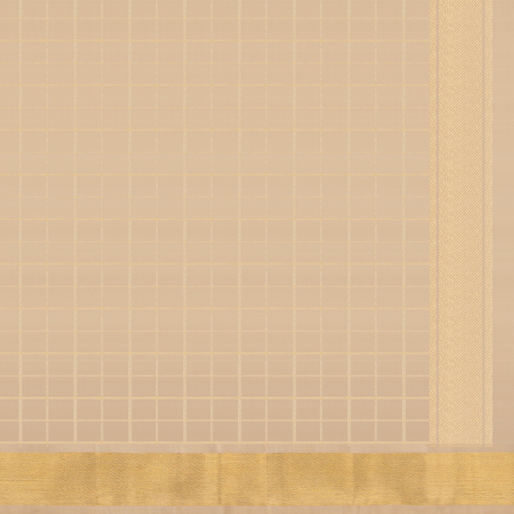 Kanakavalli Kanjivaram Silk Angavastram CO-ORD 25-109-AF001-07087 - Full View