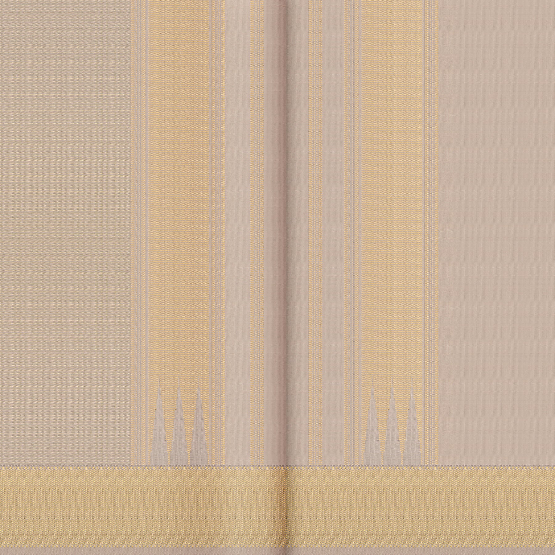 Kanakavalli Kanjivaram Silk Angavastram CO-ORD 25-109-AF001-09704 - Angavastram View