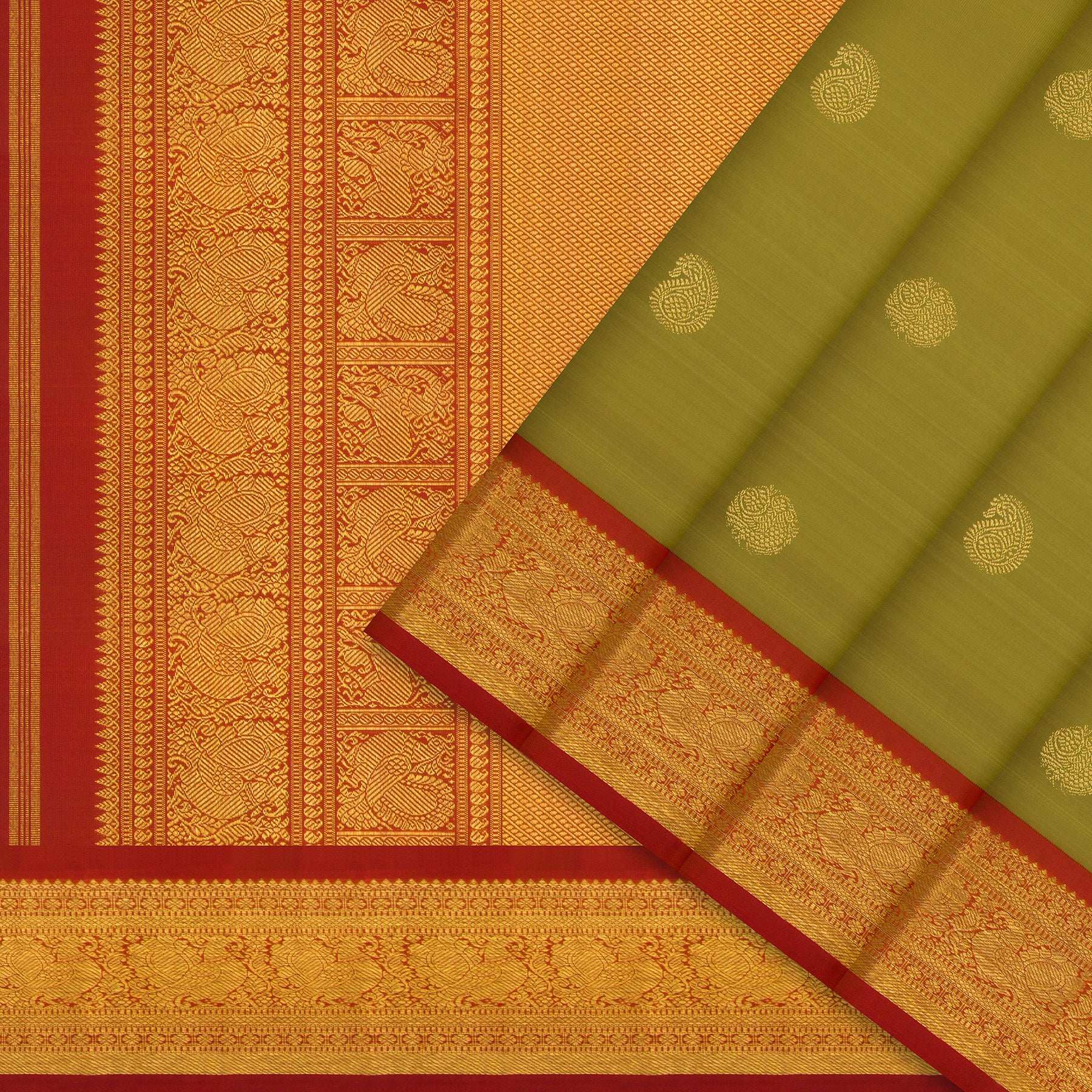 Kanakavalli Kanjivaram Silk Sari 25-109-HS001-03505 - Cover  View
