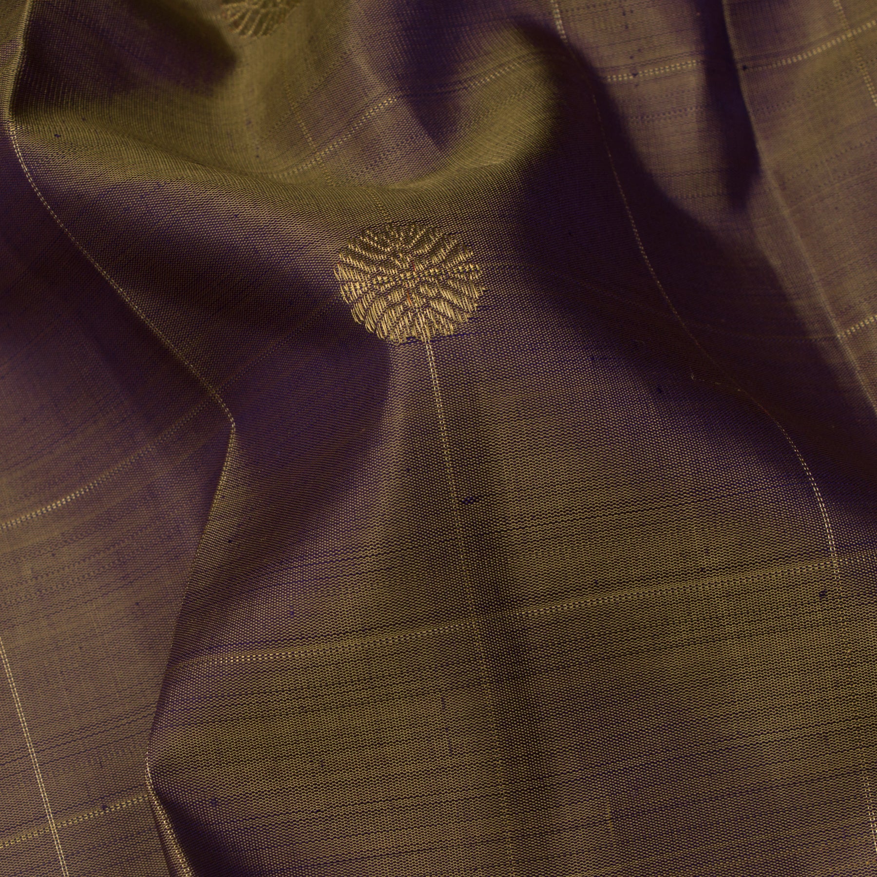 Kanakavalli Kanjivaram Silk Sari 25-109-HS001-03516 - Fabric View 