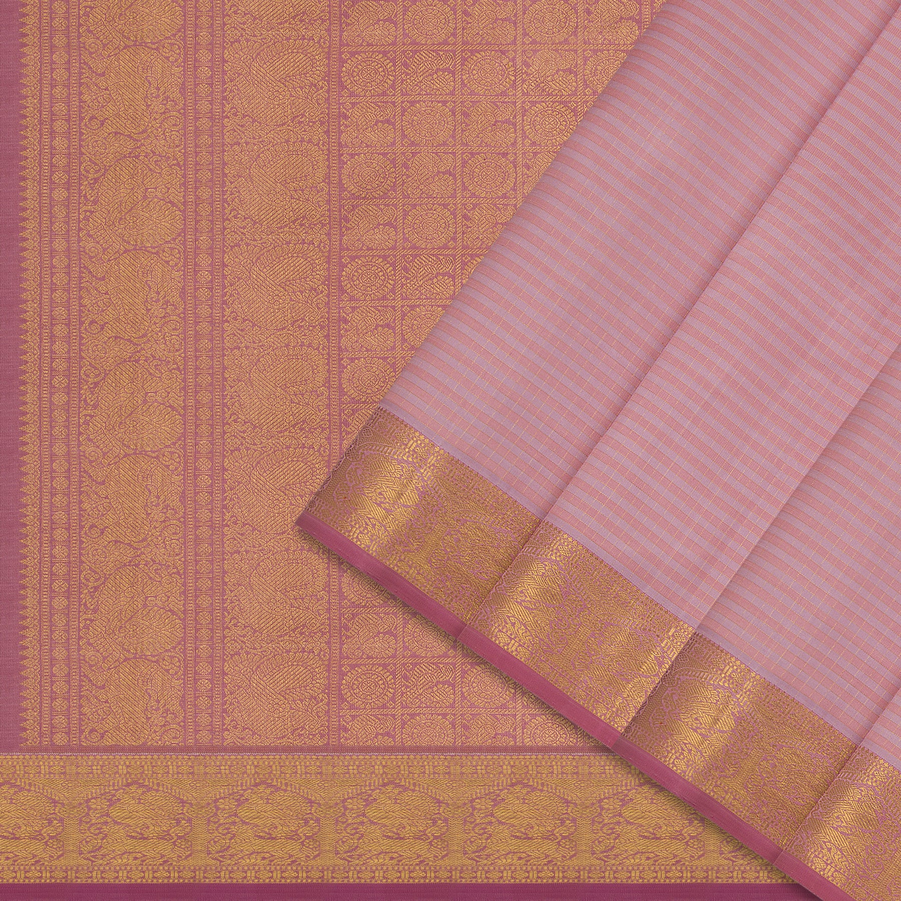 Kanakavalli Kanjivaram Silk Sari 25-109-HS001-03522 - Cover View