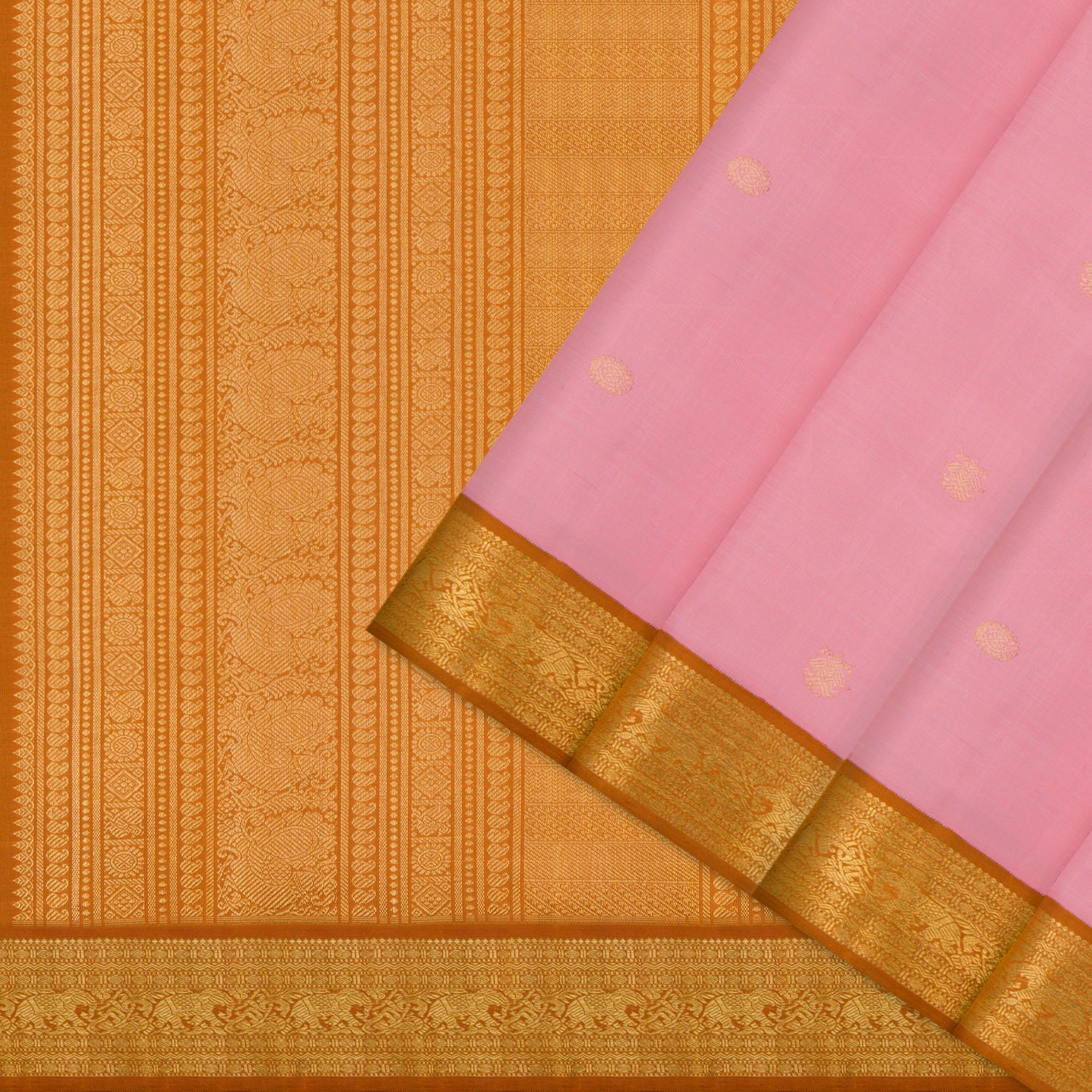 Kanakavalli Kanjivaram Silk Sari 25-109-HS001-03523 - Cover View