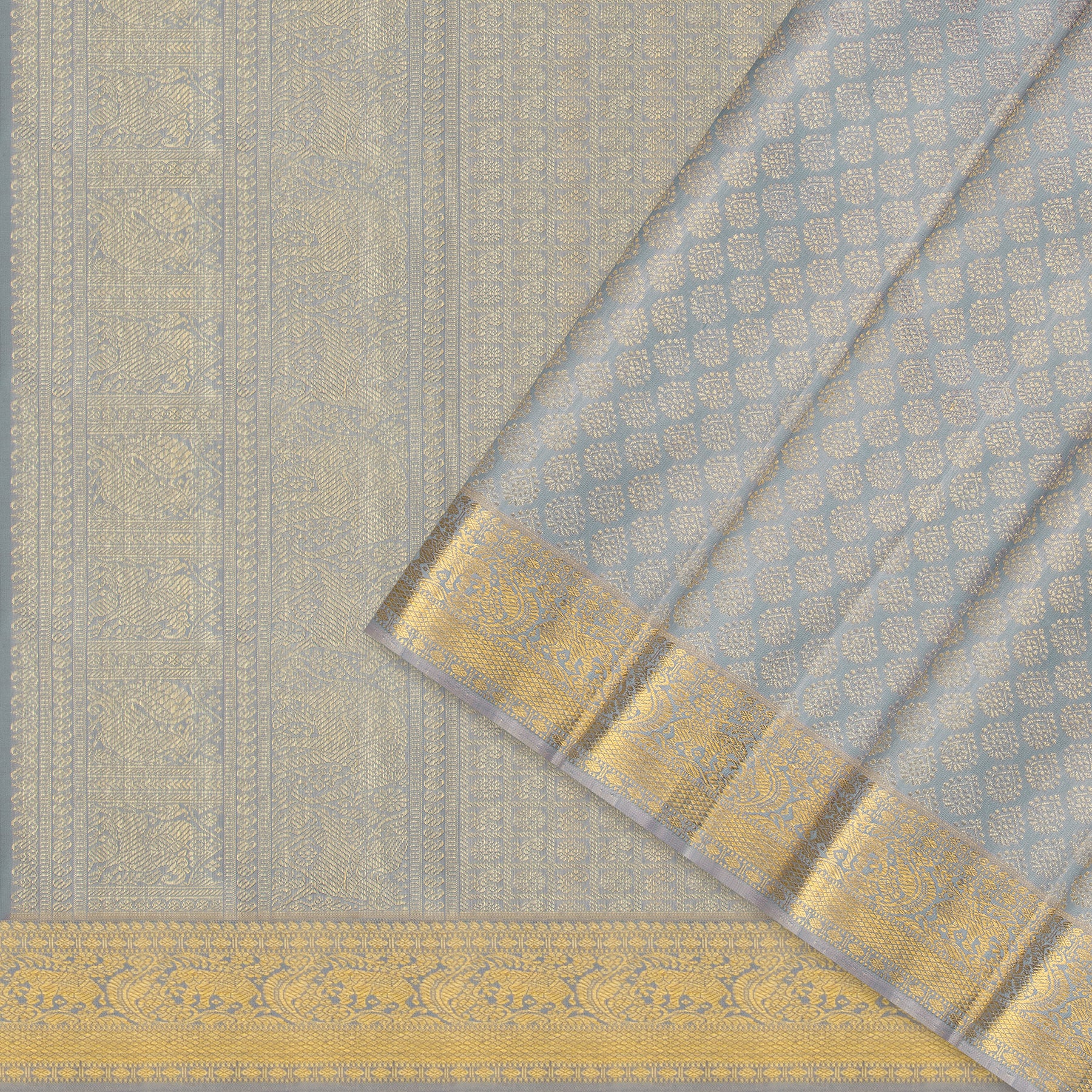 Kanakavalli Kanjivaram Silk Sari 25-109-HS001-09576 - Cover View