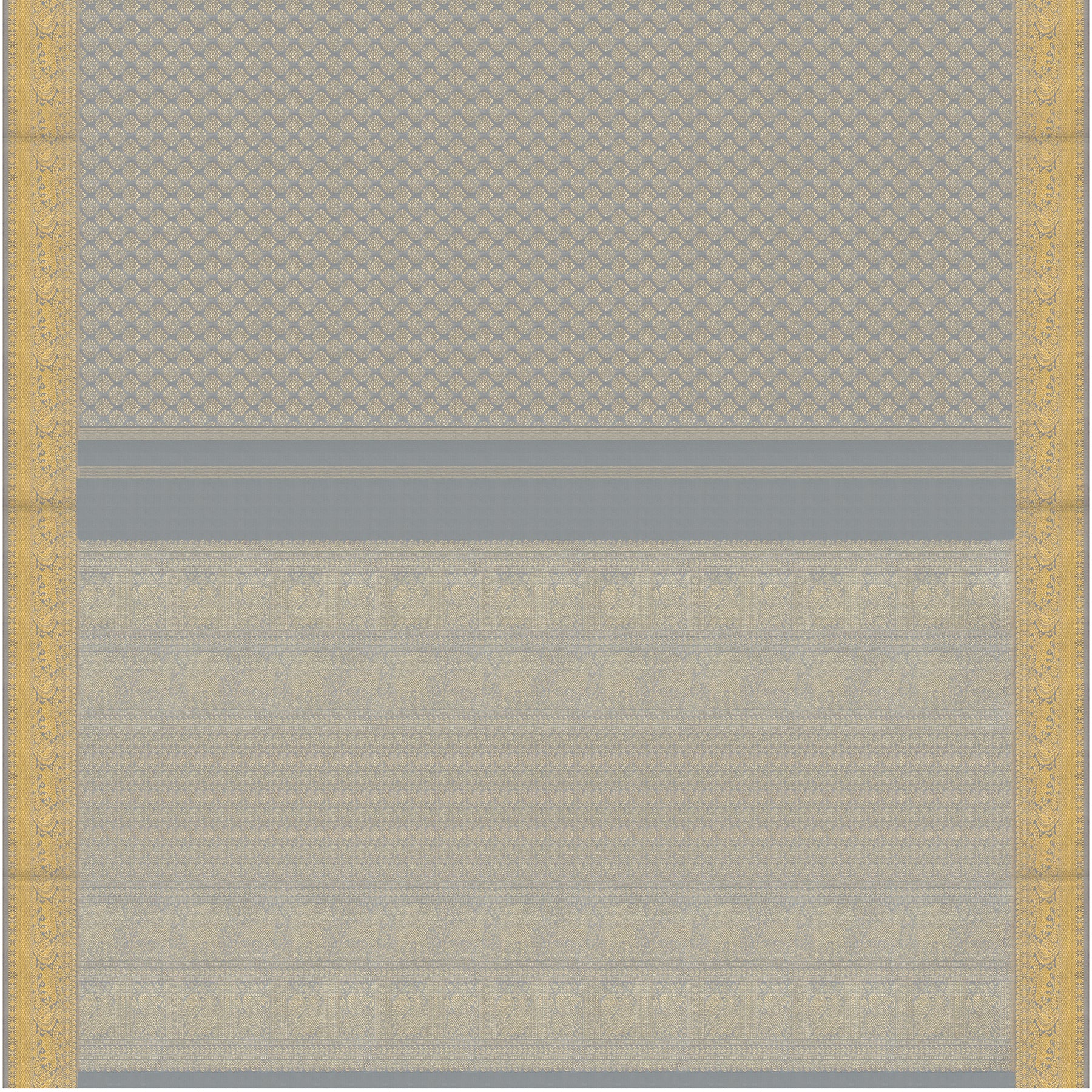Kanakavalli Kanjivaram Silk Sari 25-109-HS001-09576 - Full View