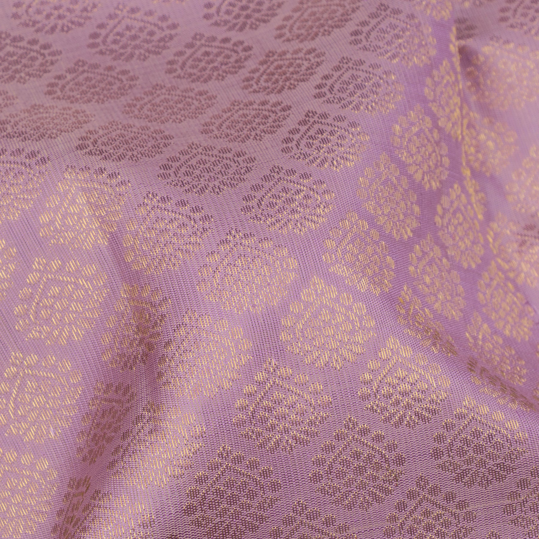 Kanakavalli Kanjivaram Silk Sari 25-109-HS001-09577 - Fabric View