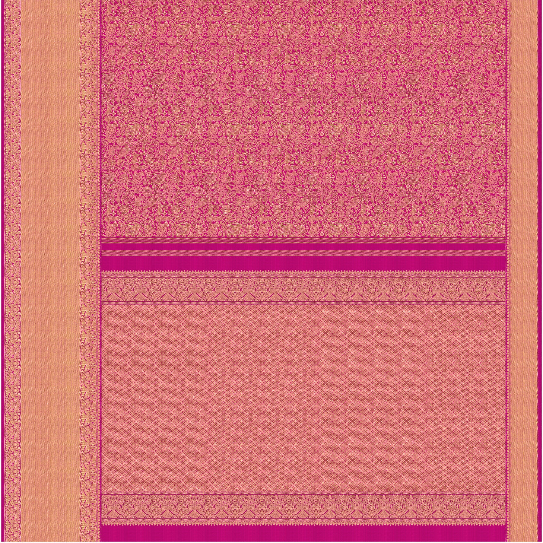 Kanakavalli Kanjivaram Silk Sari 25-109-HS001-09578 - Full View