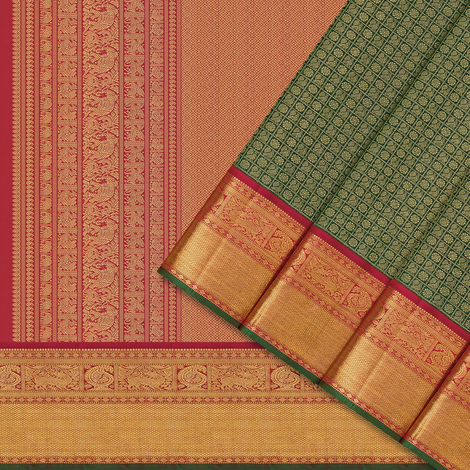 Kanakavalli Kanjivaram Silk Sari 25-109-HS001-09587