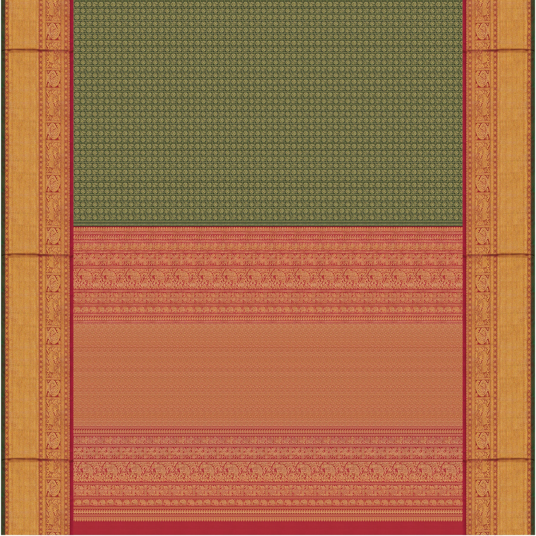 Kanakavalli Kanjivaram Silk Sari 25-109-HS001-09587
