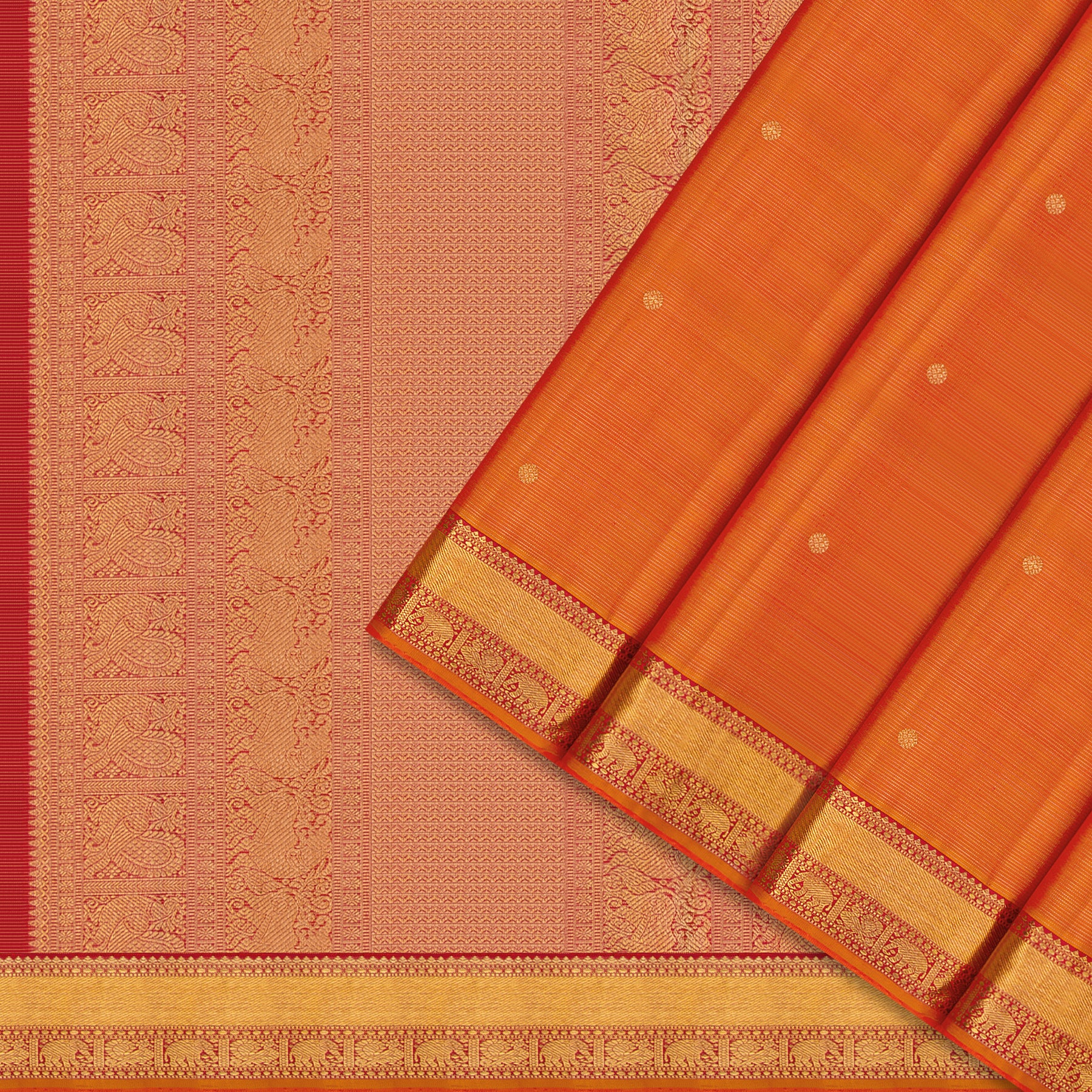 Kanakavalli Kanjivaram Silk Sari 25-109-HS001-09606 - Cover View