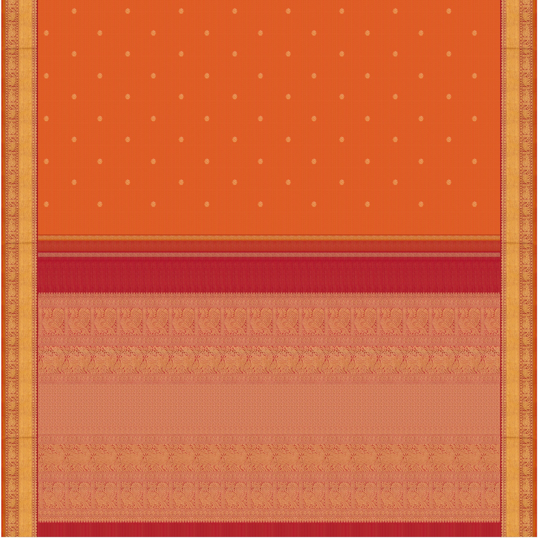 Kanakavalli Kanjivaram Silk Sari 25-109-HS001-09606 - Full View