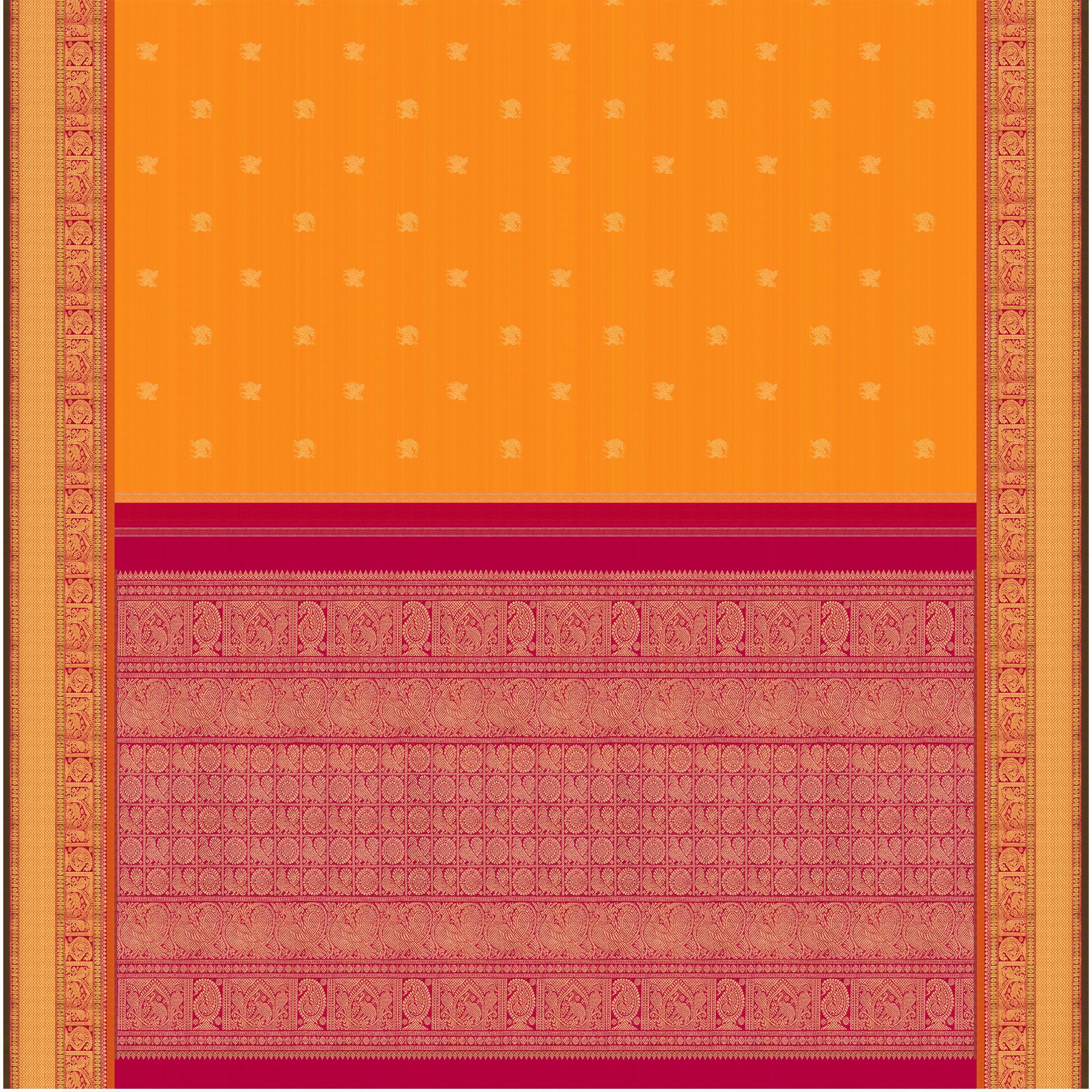 Kanakavalli Kanjivaram Silk Sari 25-109-HS001-09617 - Full View