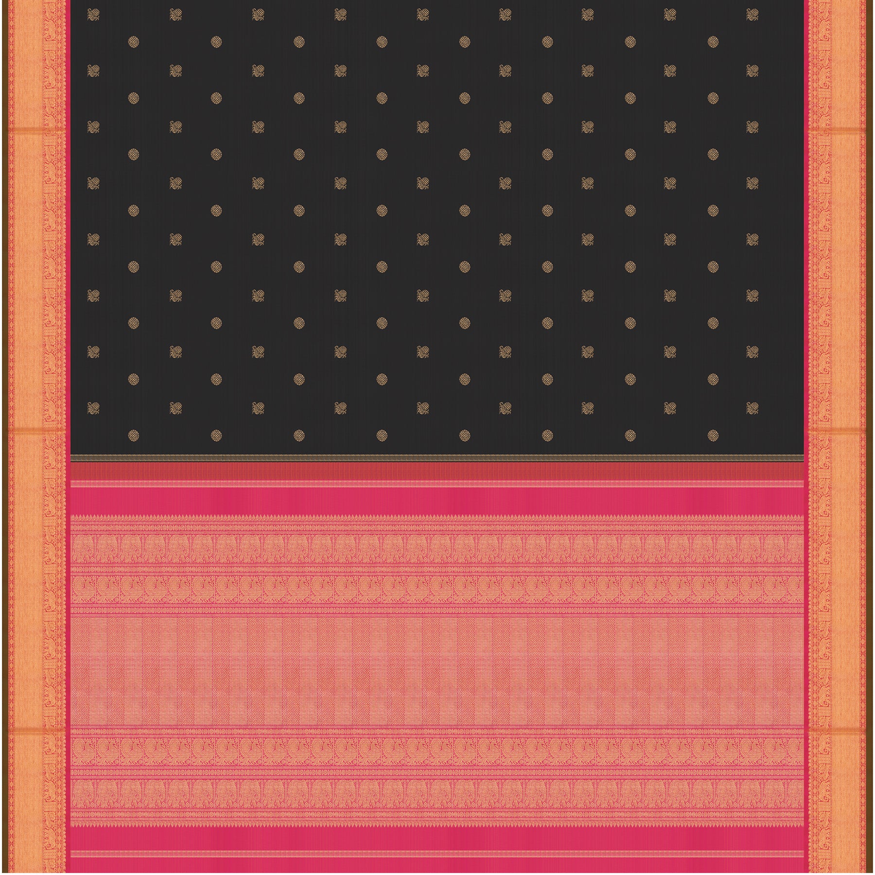 Kanakavalli Kanjivaram Silk Sari 25-109-HS001-09623 - Full View