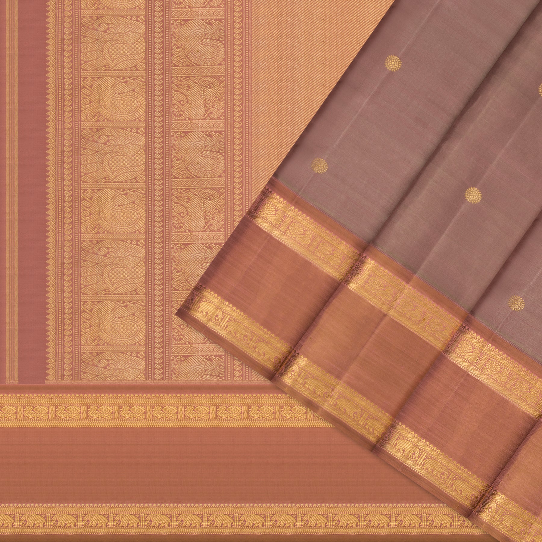 Kanakavalli Kanjivaram Silk Sari 25-109-HS001-09624 - Cover View