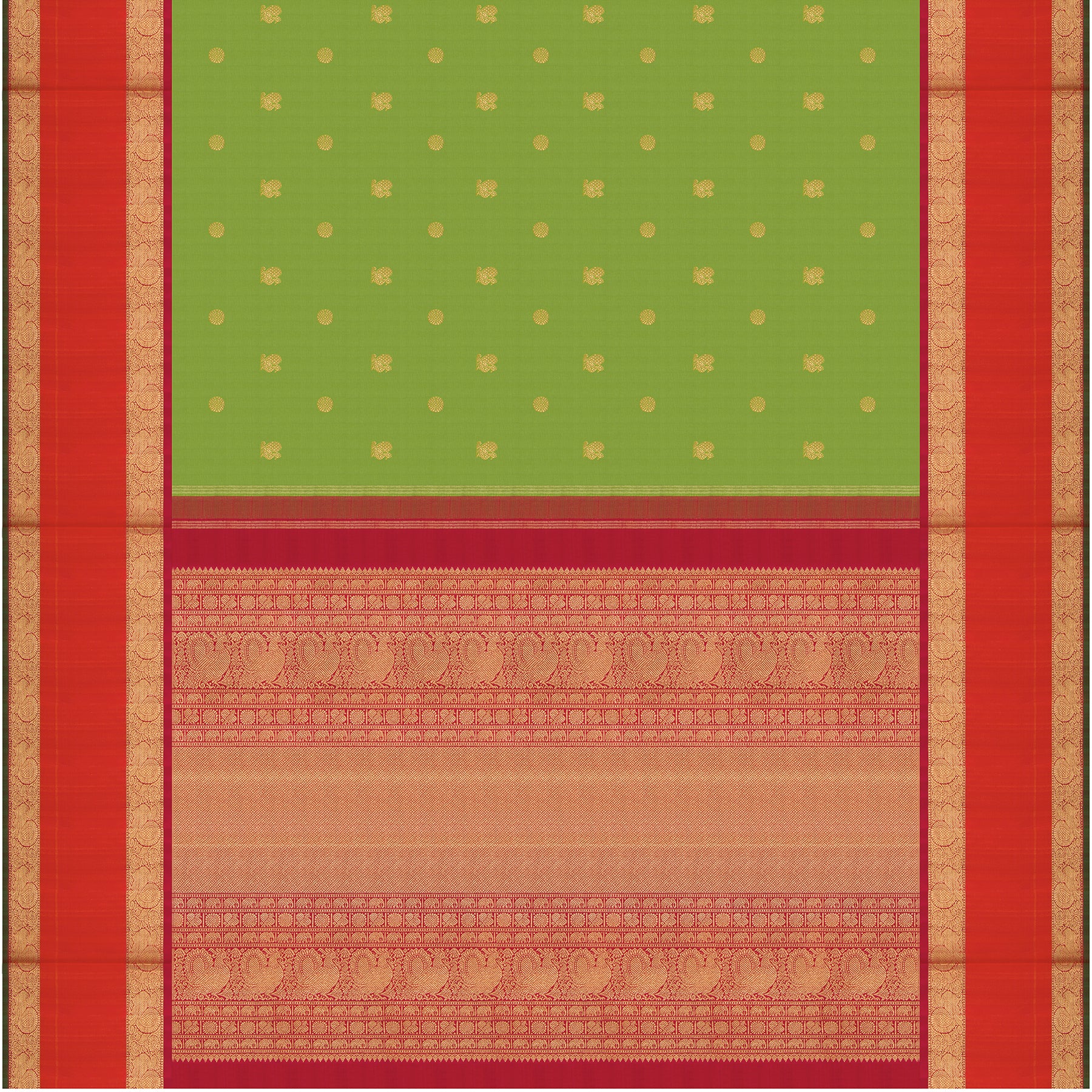 Kanakavalli Kanjivaram Silk Sari 25-109-HS001-09640 - Full View