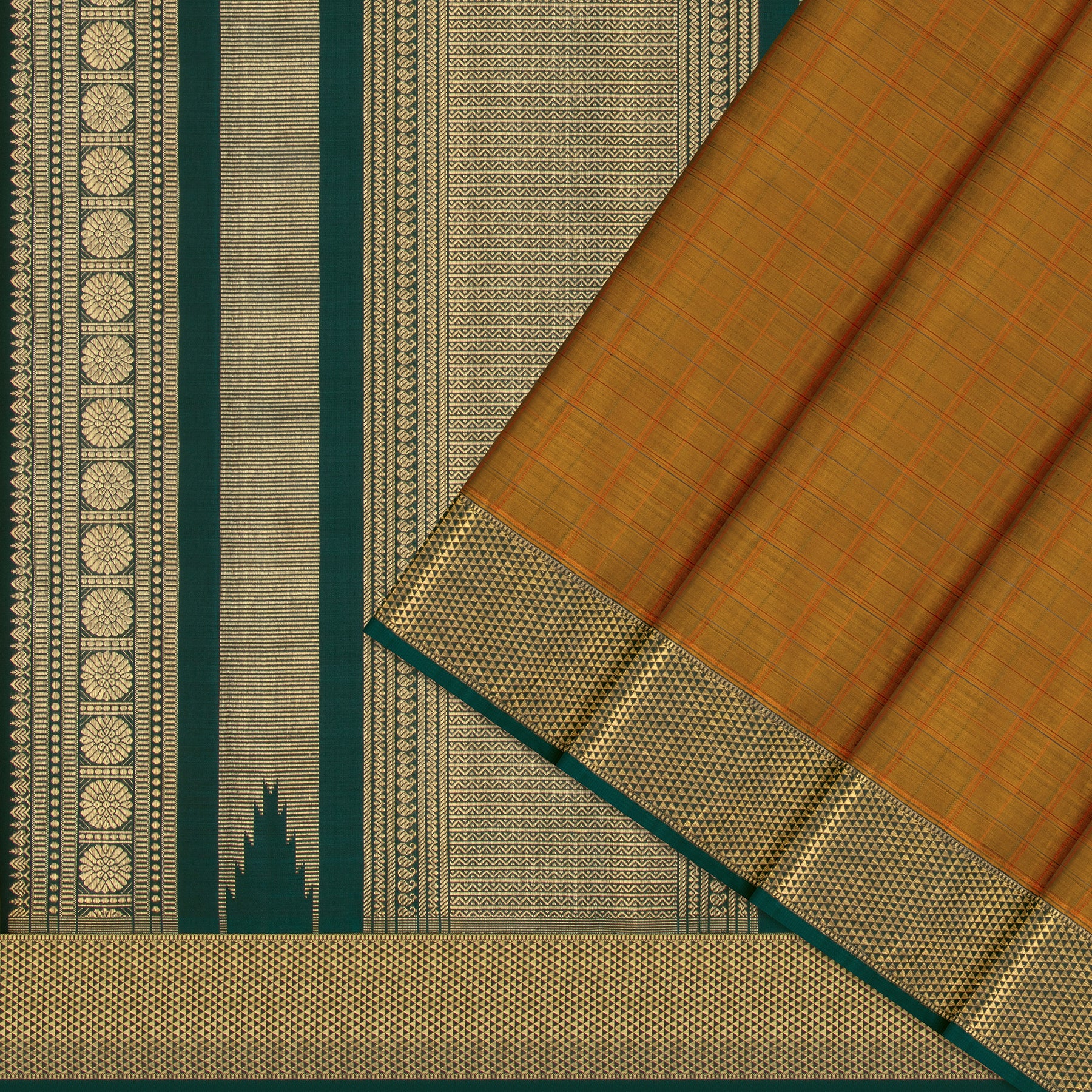 Kanakavalli Kanjivaram Silk Sari 25-109-HS001-09648 - Cover View