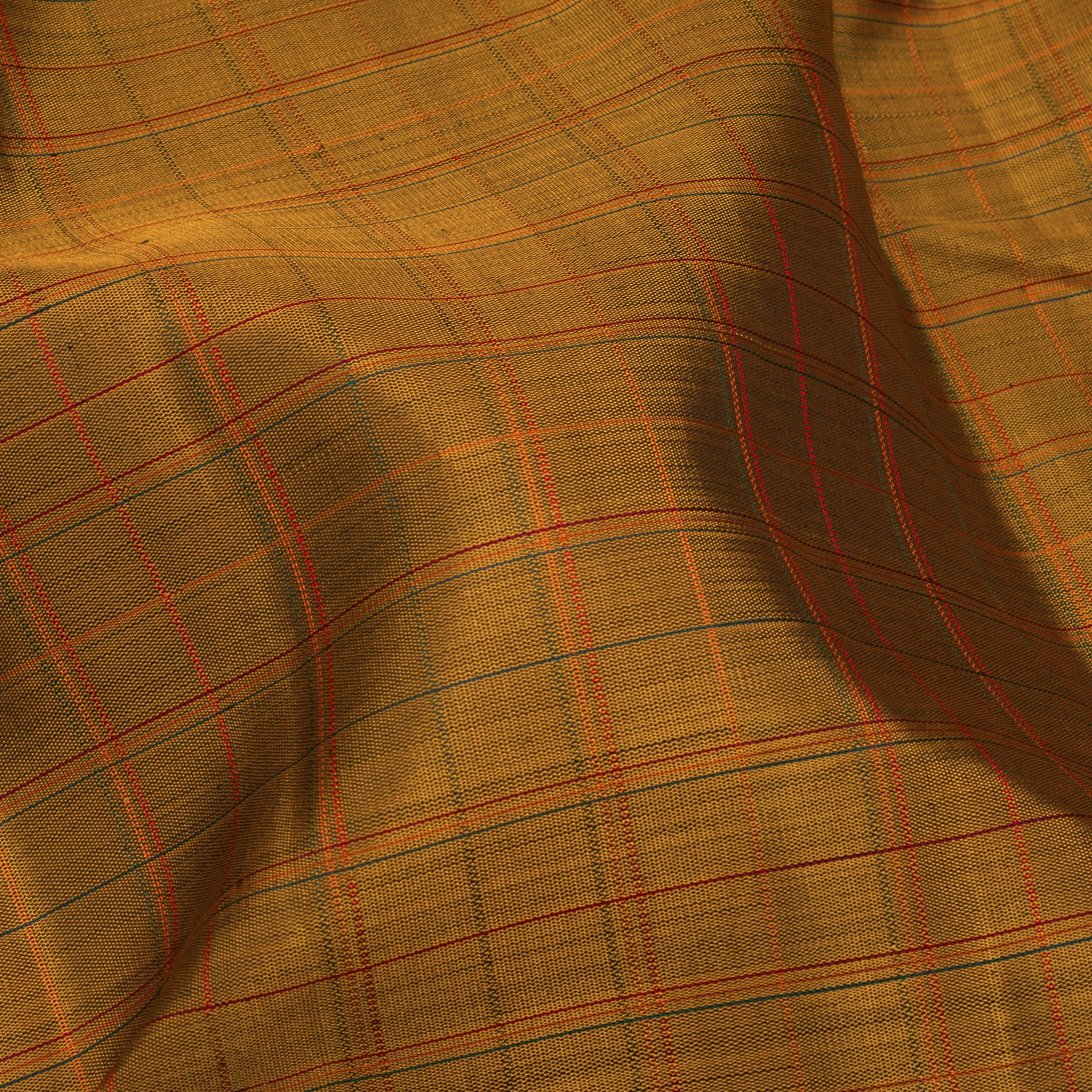 Kanakavalli Kanjivaram Silk Sari 25-109-HS001-09648 - Fabric View