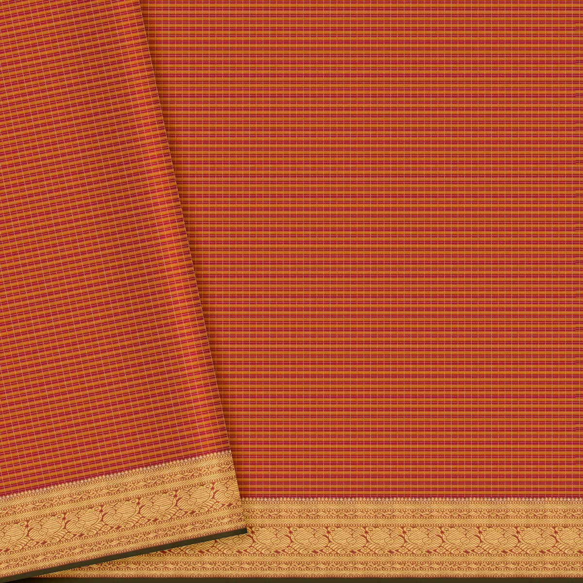 Kanakavalli Kanjivaram Silk Sari 25-109-HS001-09649 - Blouse View