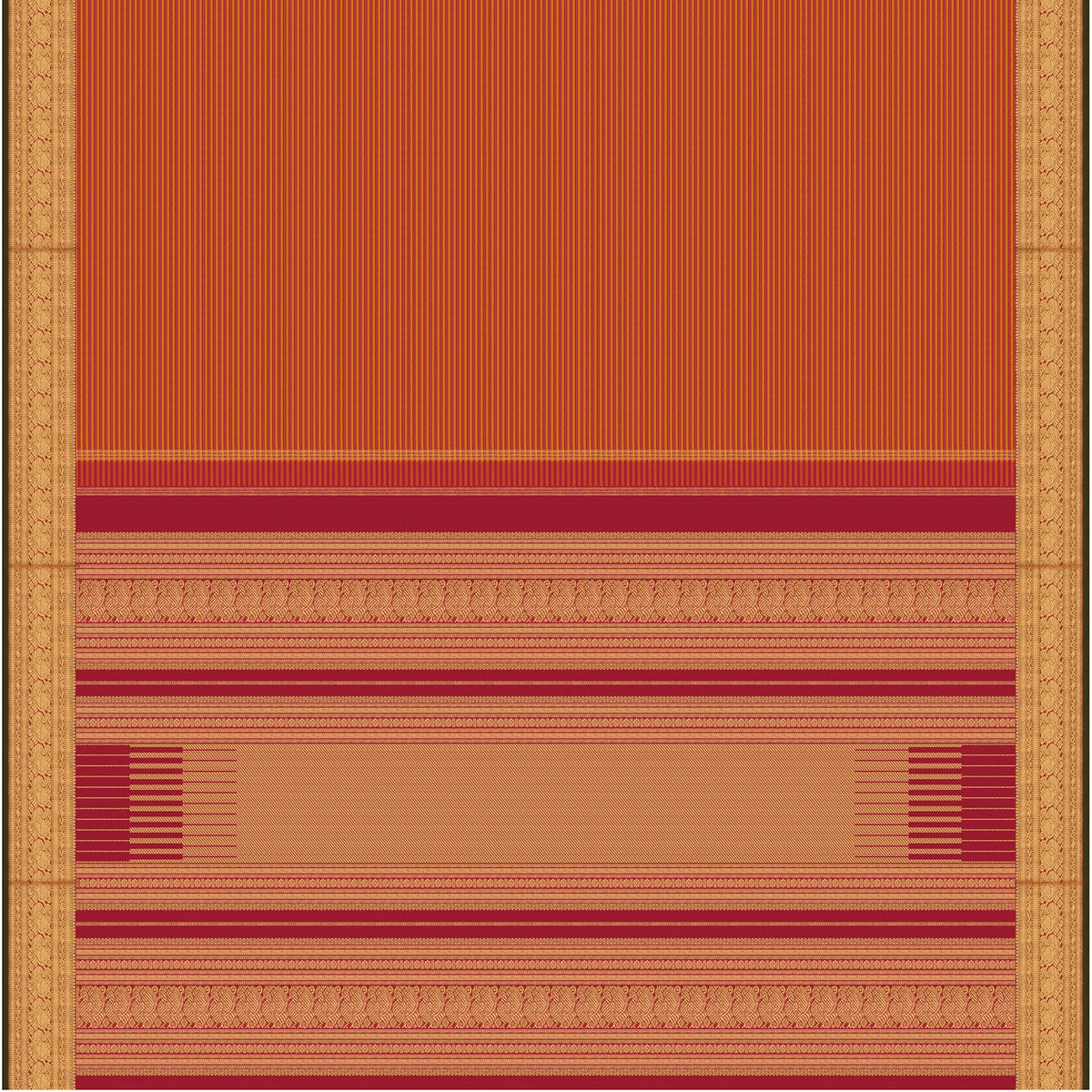 Kanakavalli Kanjivaram Silk Sari 25-109-HS001-09649 - Full View