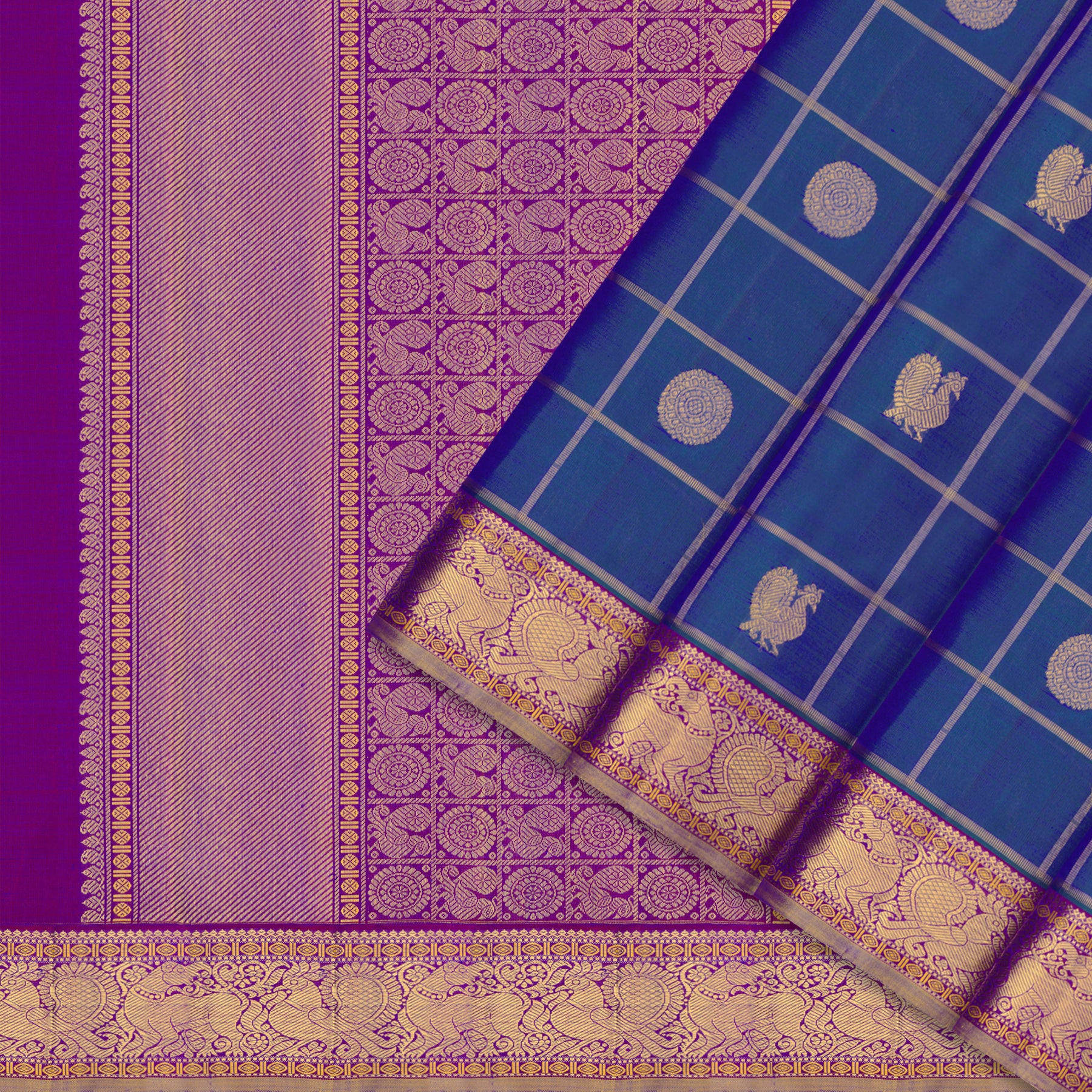 Kanakavalli Kanjivaram Silk Sari 25-109-HS001-09665