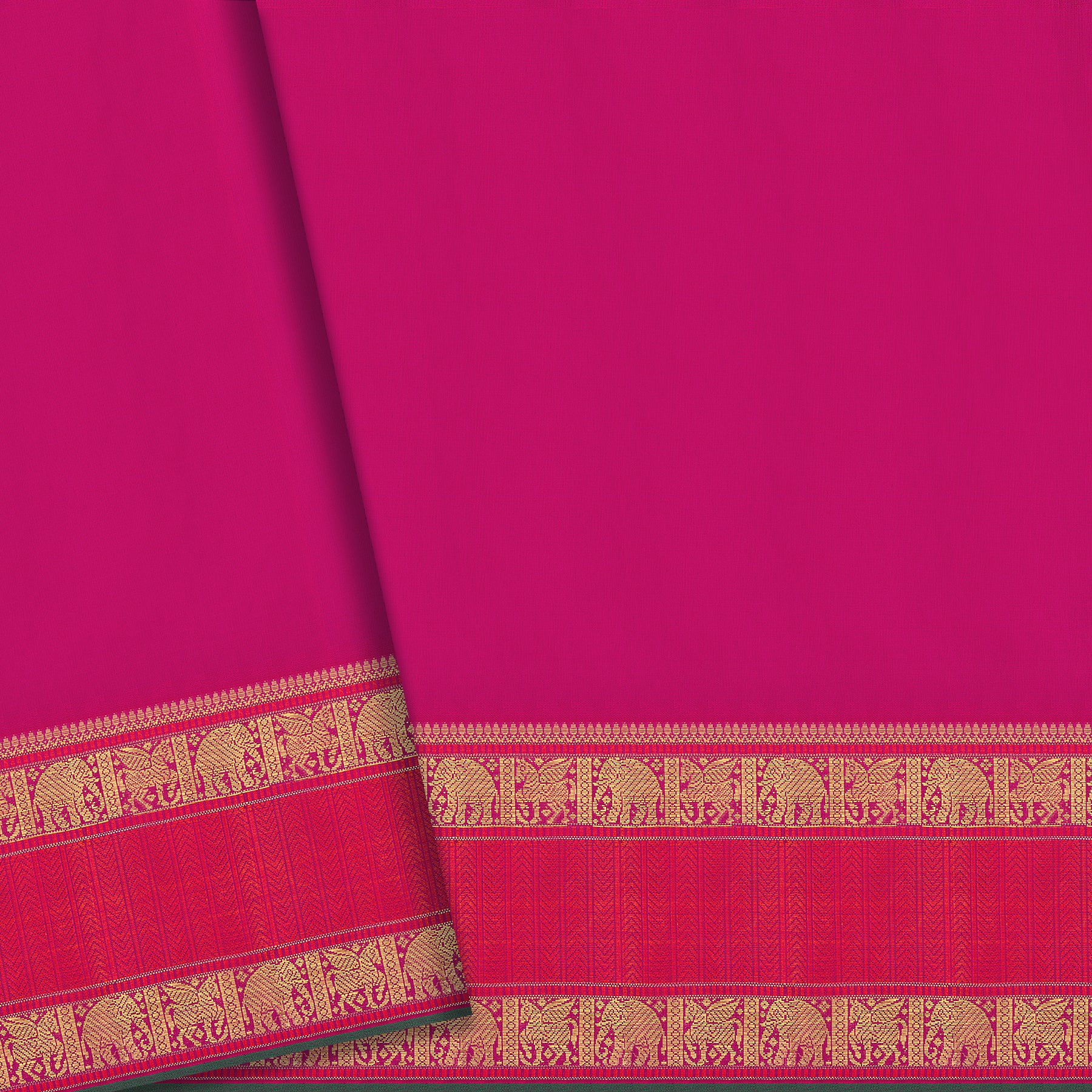 Kanakavalli Kanjivaram Silk Sari 25-109-HS001-09667 - Blouse View