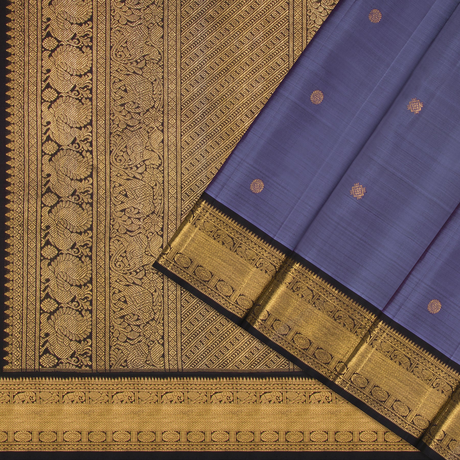 Kanakavalli Kanjivaram Silk Sari 25-109-HS001-09674 - Cover View