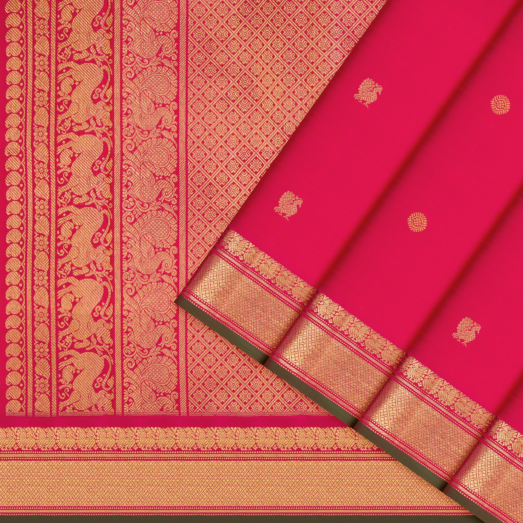 Kanakavalli Kanjivaram Silk Sari 25-109-HS001-09676 - Cover View