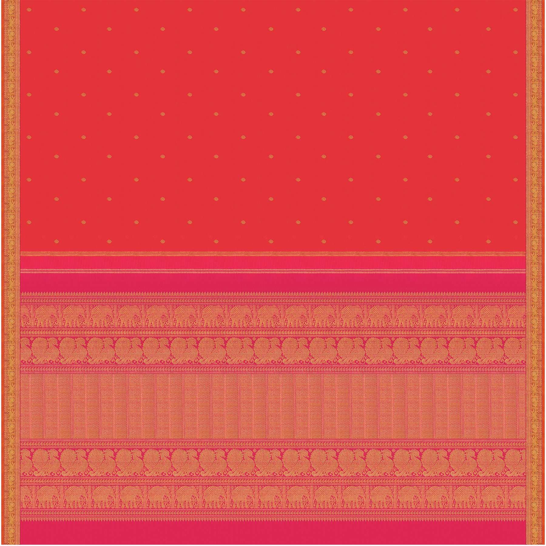 Kanakavalli Kanjivaram Silk Sari 25-109-HS001-09683 - Full View