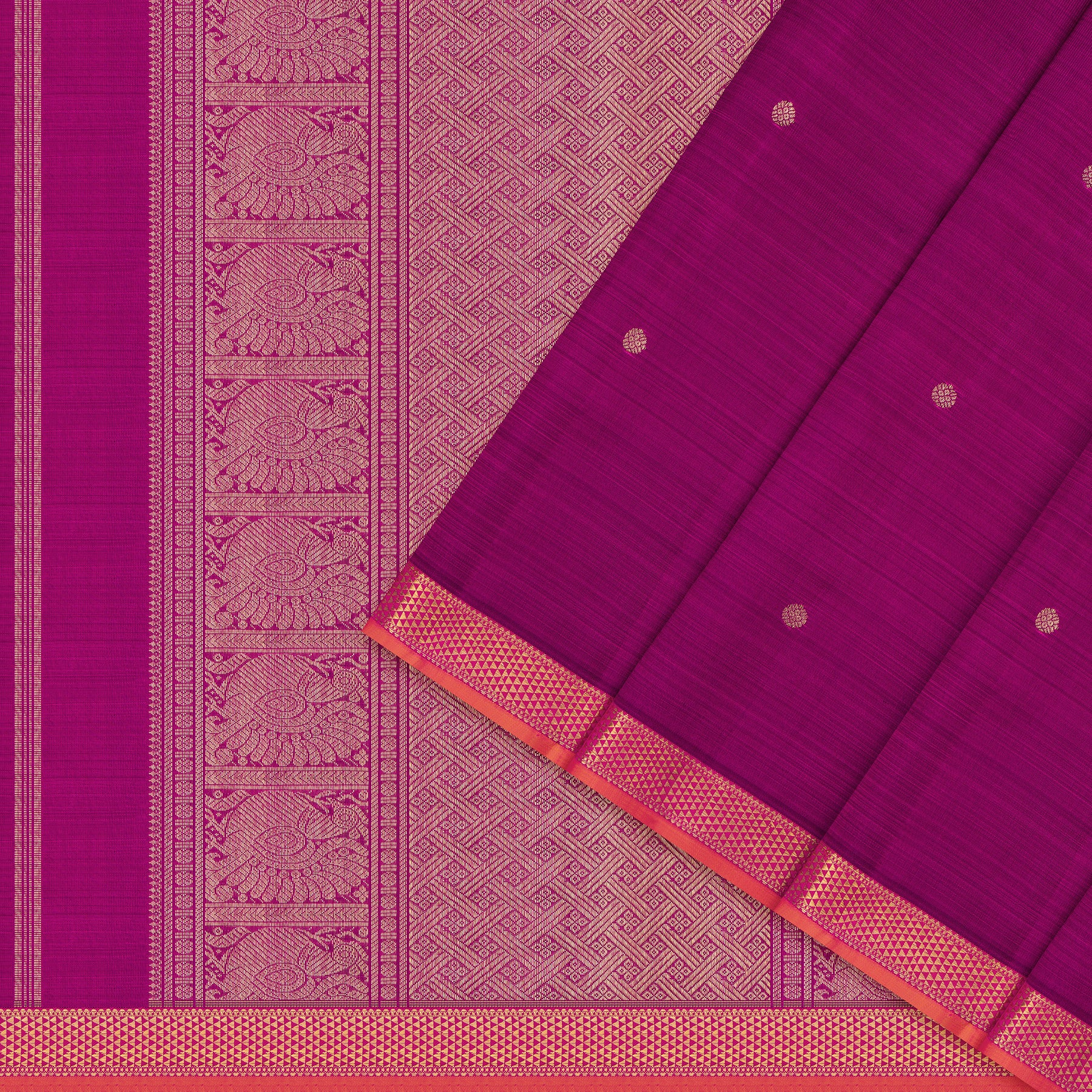Kanakavalli Kanjivaram Silk Sari 25-109-HS001-09686 - Cover View
