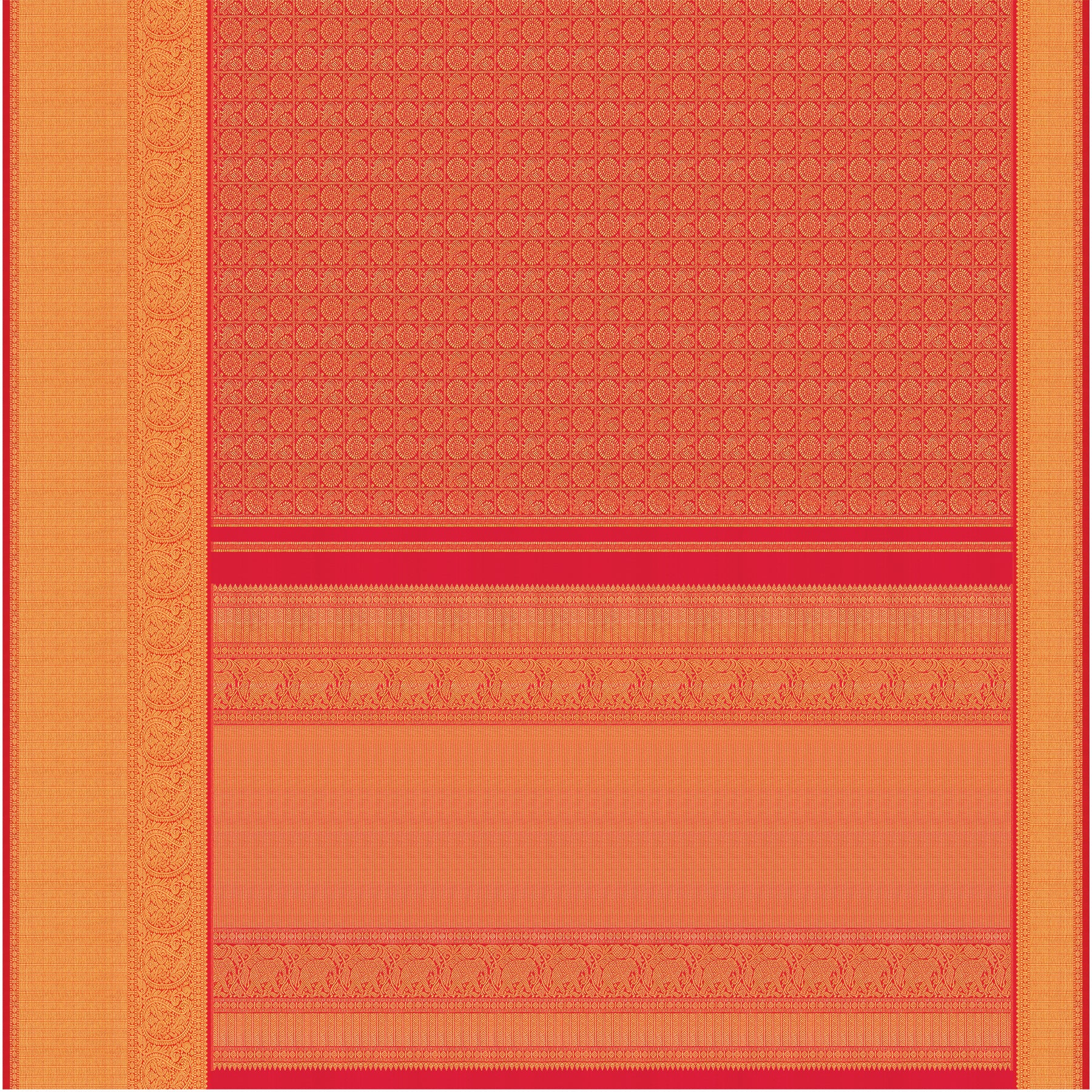 Kanakavalli Kanjivaram Silk Sari 25-109-HS001-09749 - Full View