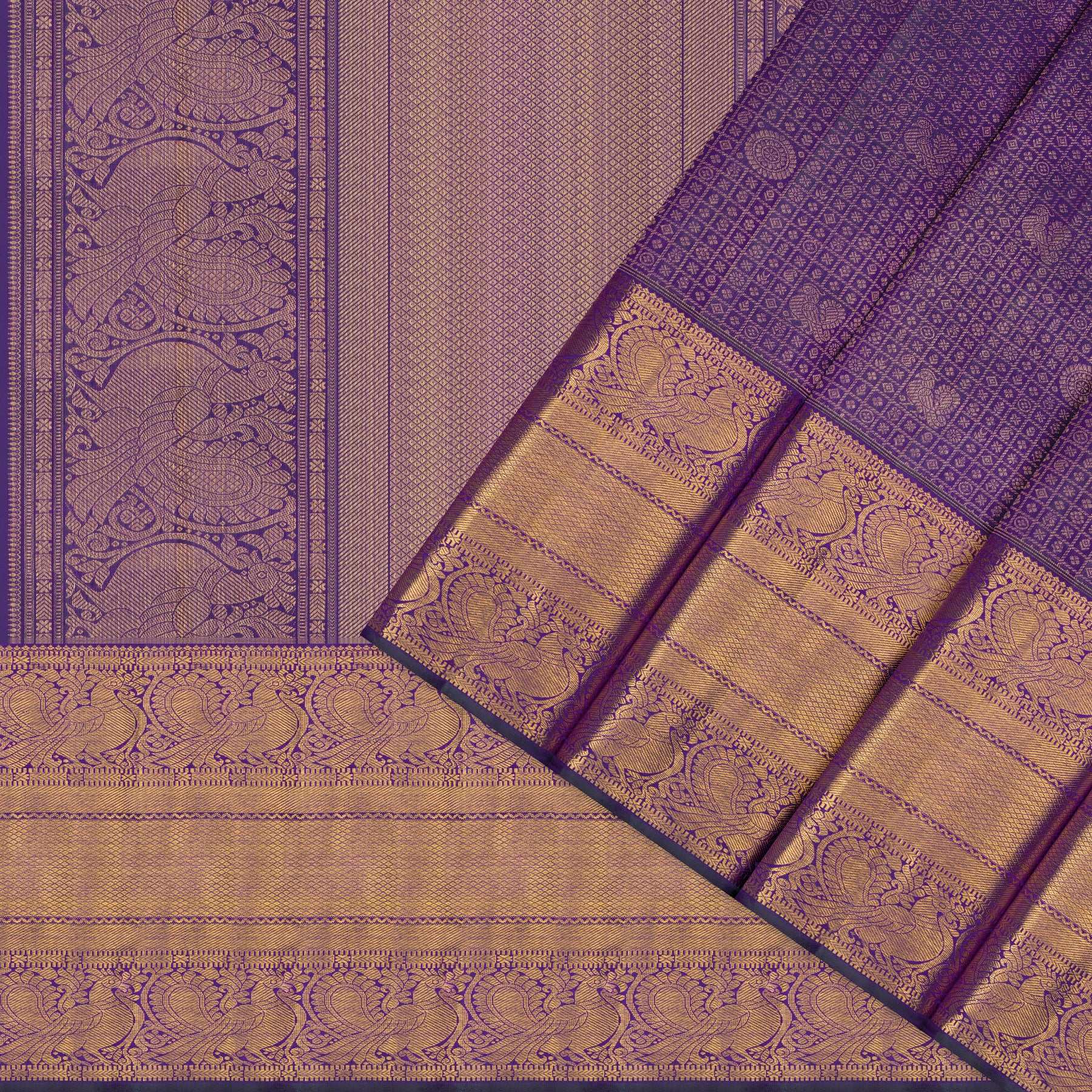 Kanakavalli Kanjivaram Silk Sari 25-109-HS001-09750 - Cover View