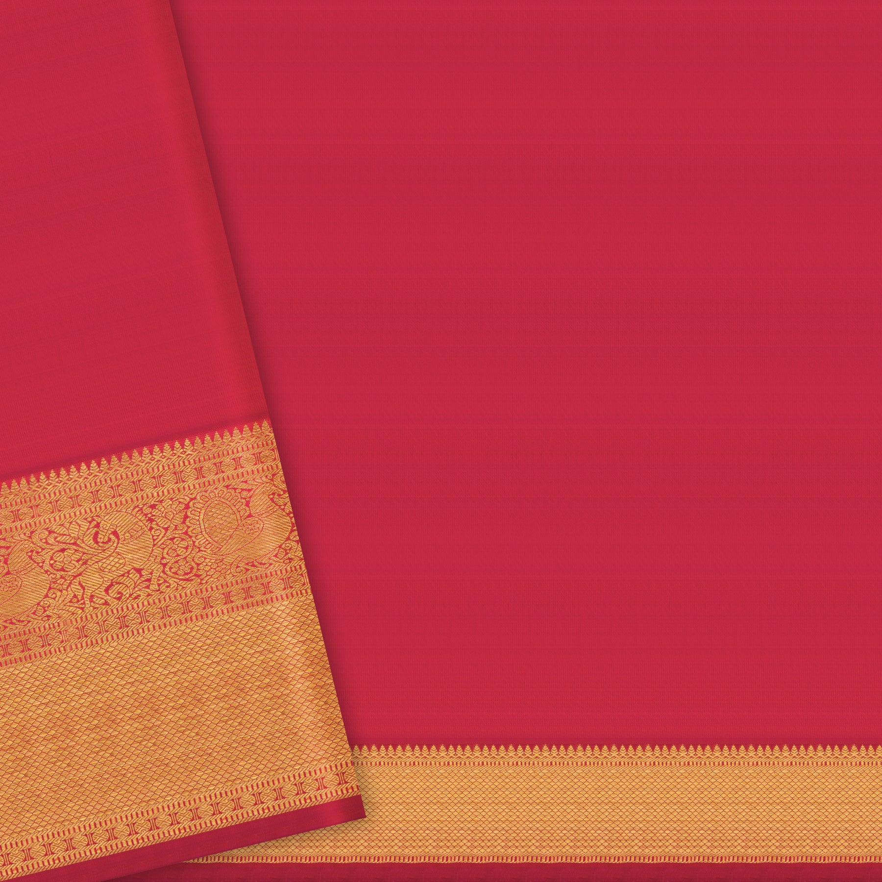 Kanakavalli Kanjivaram Silk Sari 25-109-HS001-09752 - Blouse View