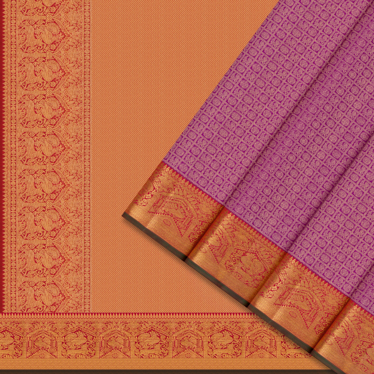 Kanakavalli Kanjivaram Silk Sari 25-109-HS001-09755 - Cover View