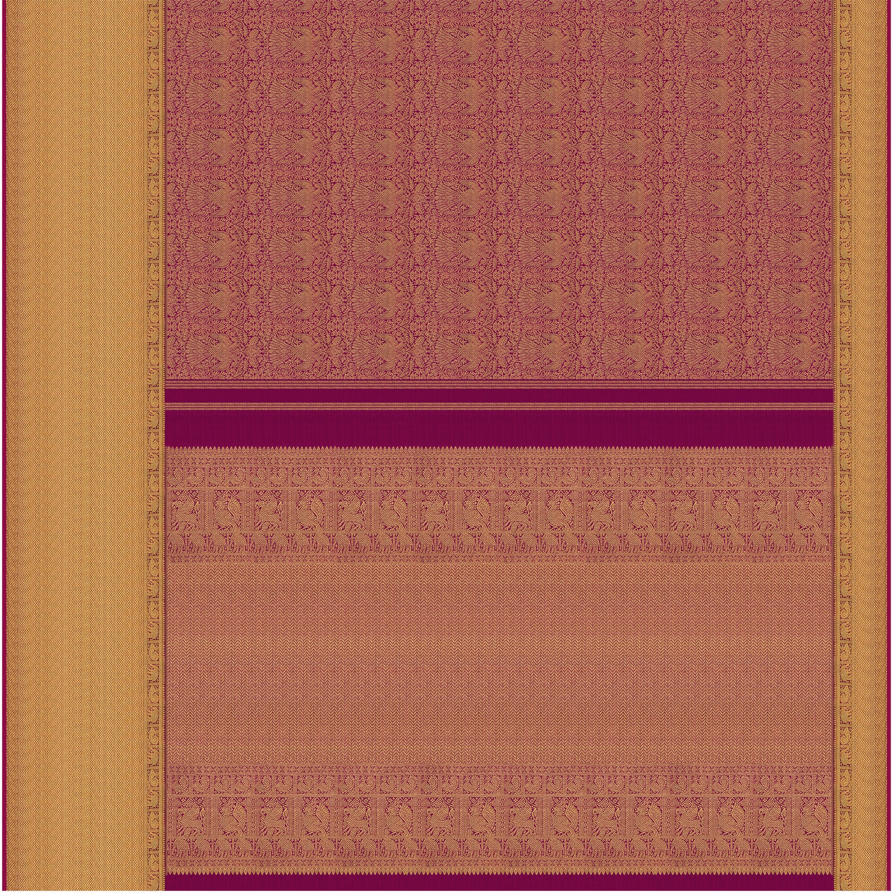 Kanakavalli Kanjivaram Silk Sari 25-109-HS001-09765 - Full View