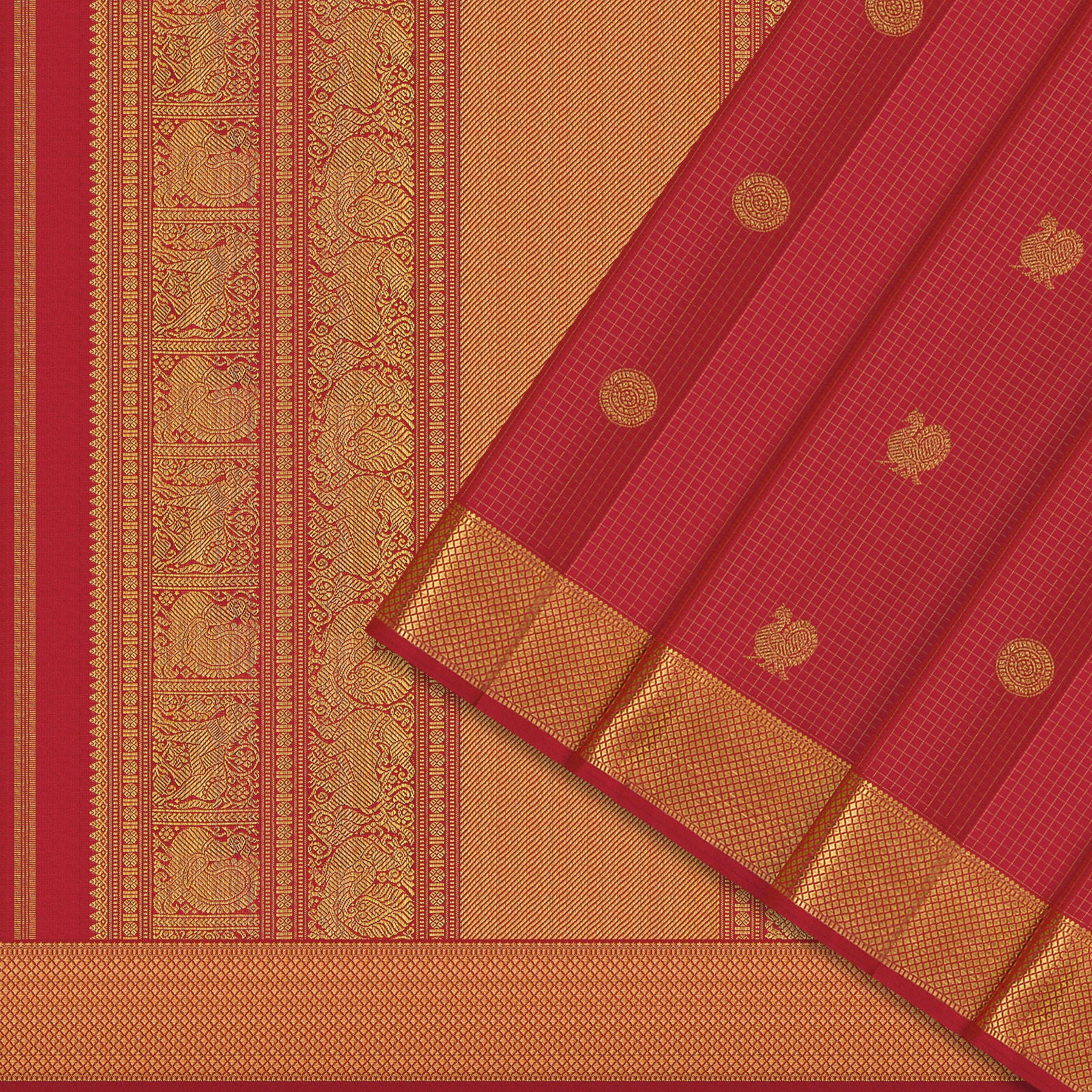 Kanakavalli Kanjivaram Silk Sari 25-109-HS001-09773  Cover View