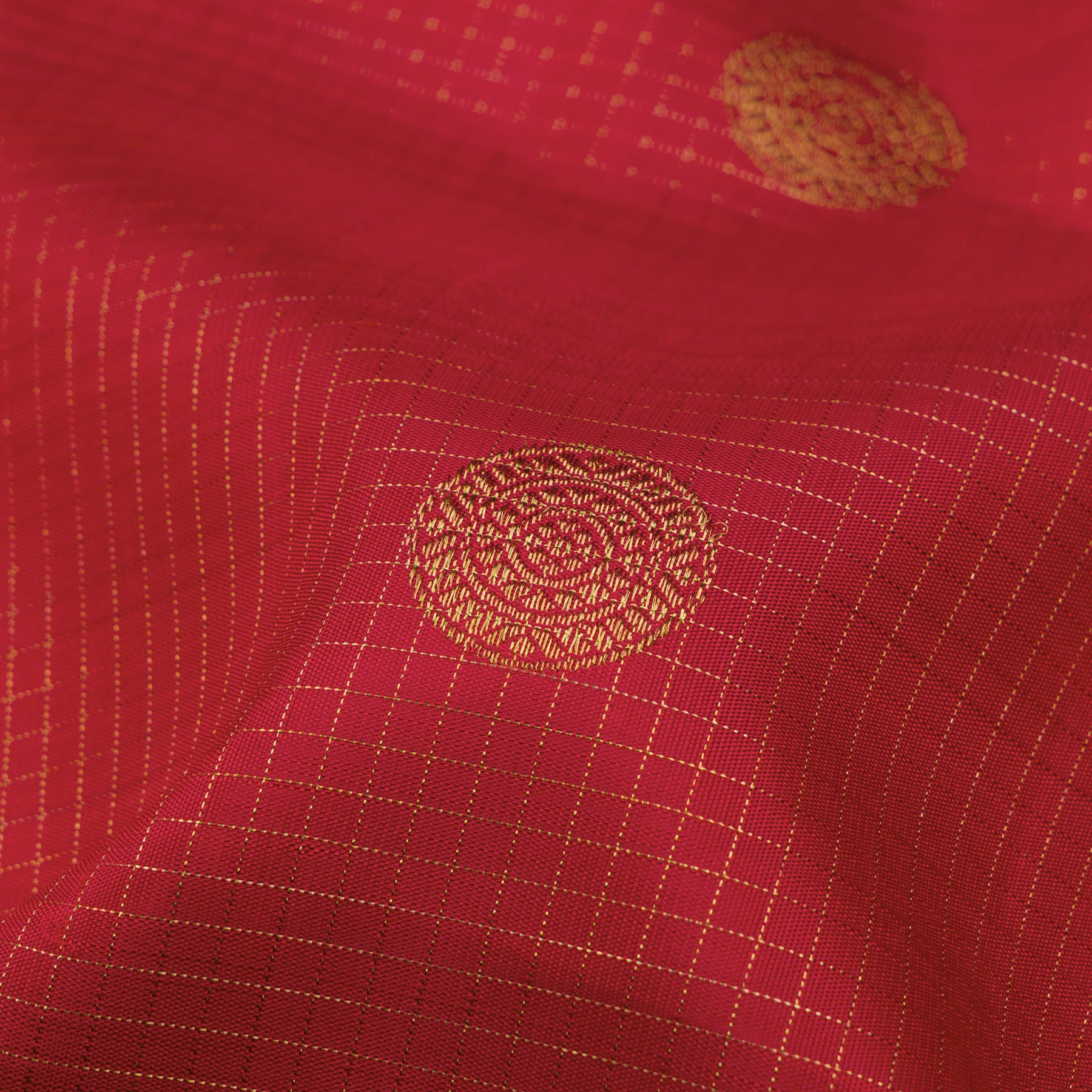 Kanakavalli Kanjivaram Silk Sari 25-109-HS001-09773 - Fabric View