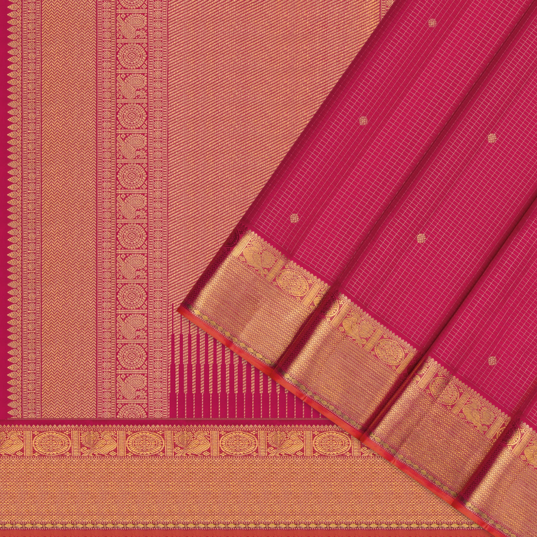 Kanakavalli Kanjivaram Silk Sari 25-109-HS001-09774 - Cover View