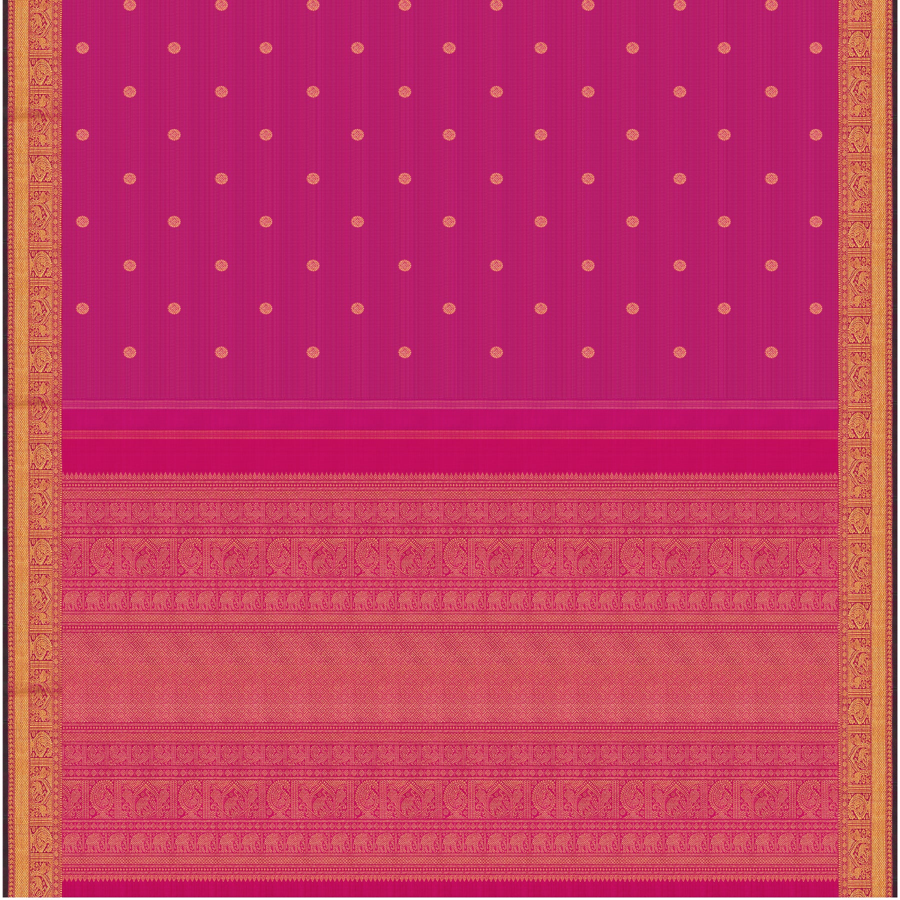 Kanakavalli Kanjivaram Silk Sari 25-109-HS001-09780 - Full View