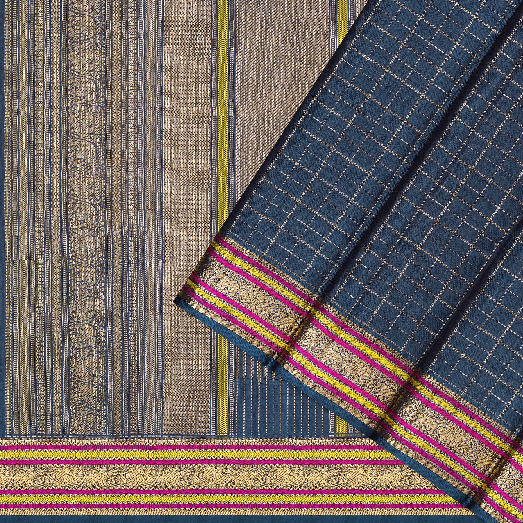Kanakavalli Kanjivaram Silk Sari 25-109-HS001-09783 - Cover View