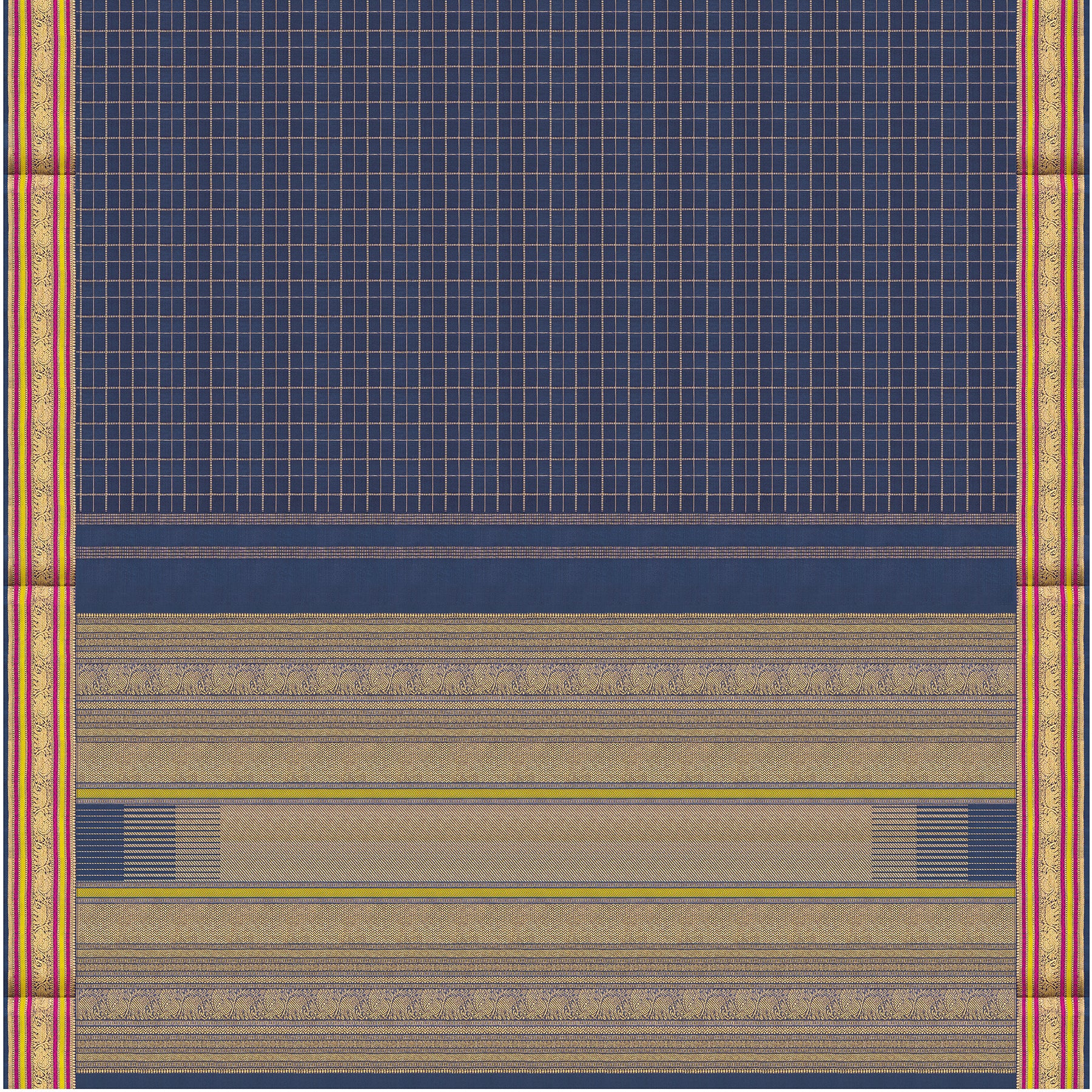 Kanakavalli Kanjivaram Silk Sari 25-109-HS001-09783 - Full View