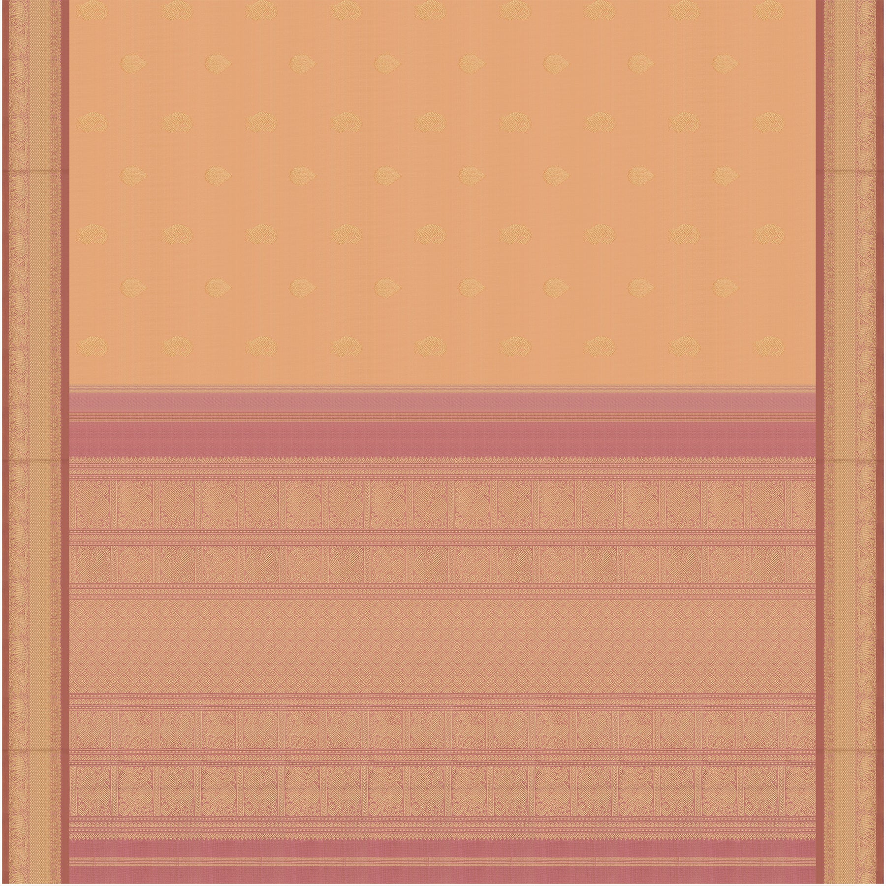 Kanakavalli Kanjivaram Silk Sari 25-109-HS001-09810 - Full View