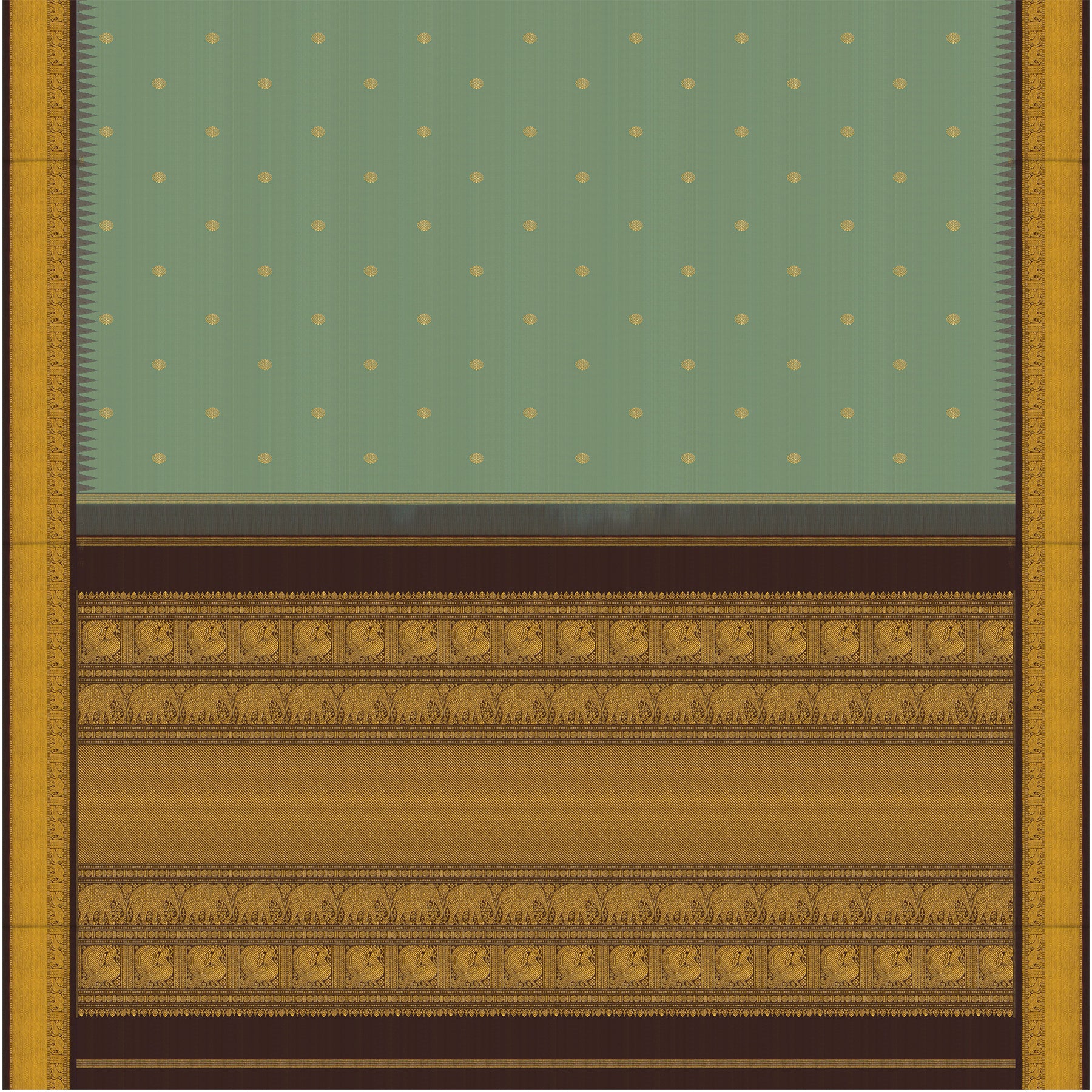 Kanakavalli Kanjivaram Silk Sari 25-109-HS001-09811 - Full View
