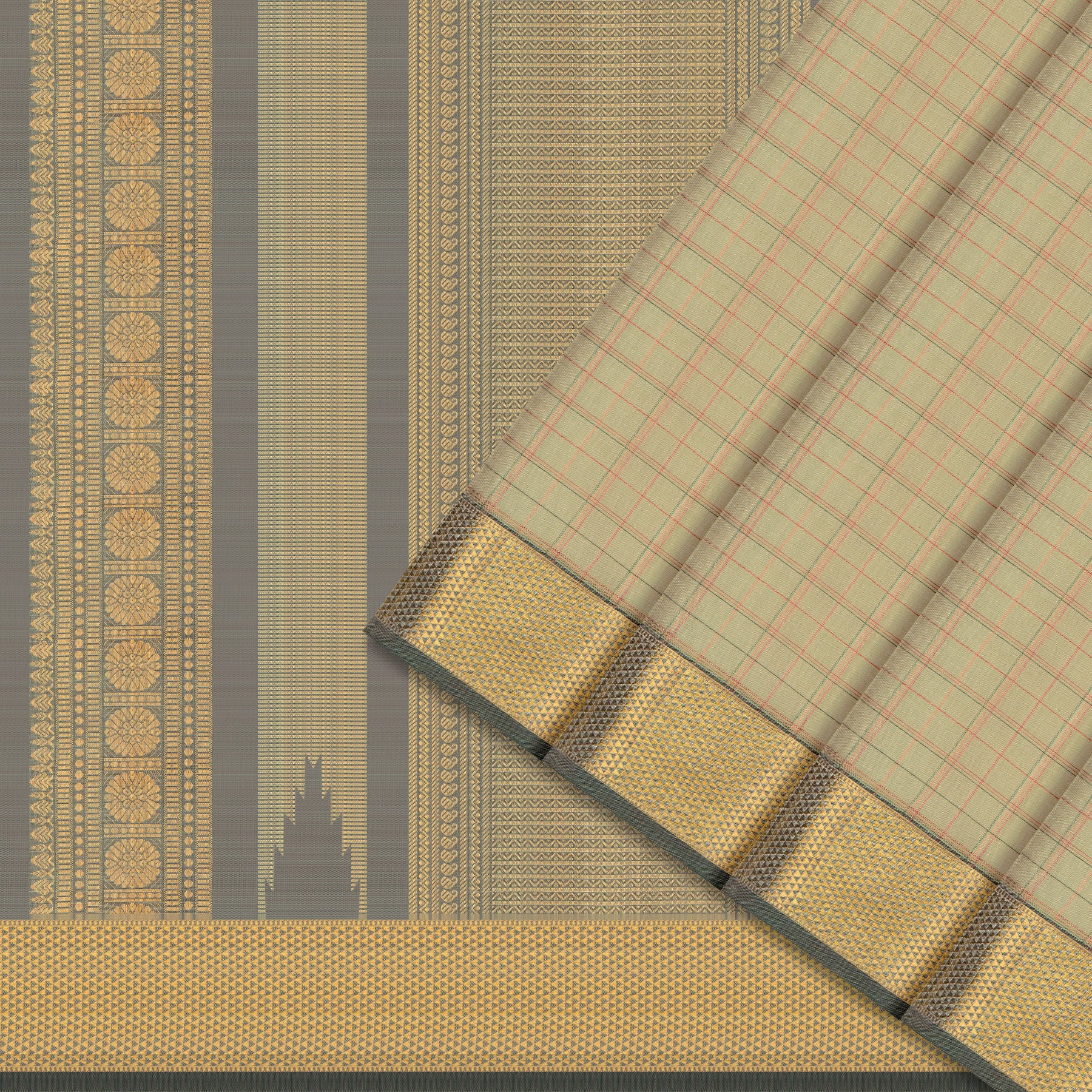 Kanakavalli Kanjivaram Silk Sari 25-109-HS001-09815 - Cover View