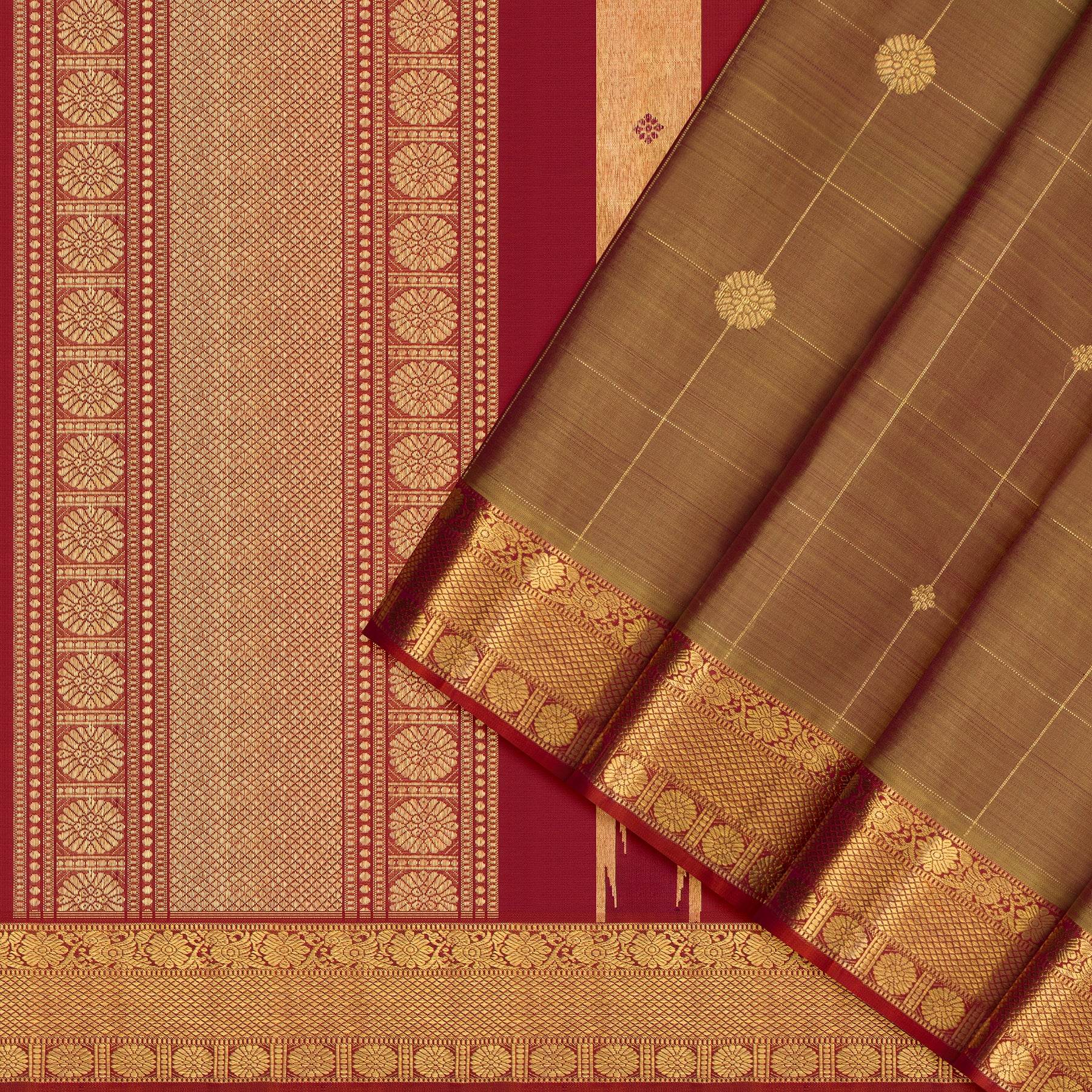 Kanakavalli Kanjivaram Silk Sari 25-109-HS001-09817 - Cover View