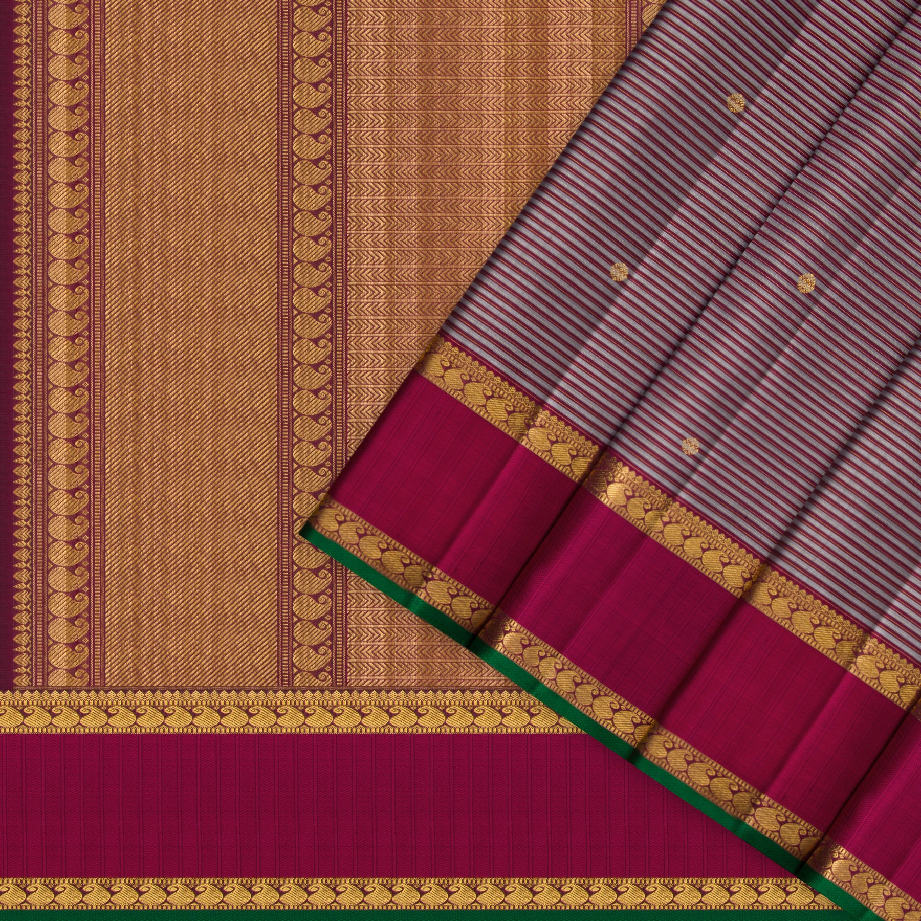 Kanakavalli Kanjivaram Silk Sari 25-109-HS001-09819 - Cover View