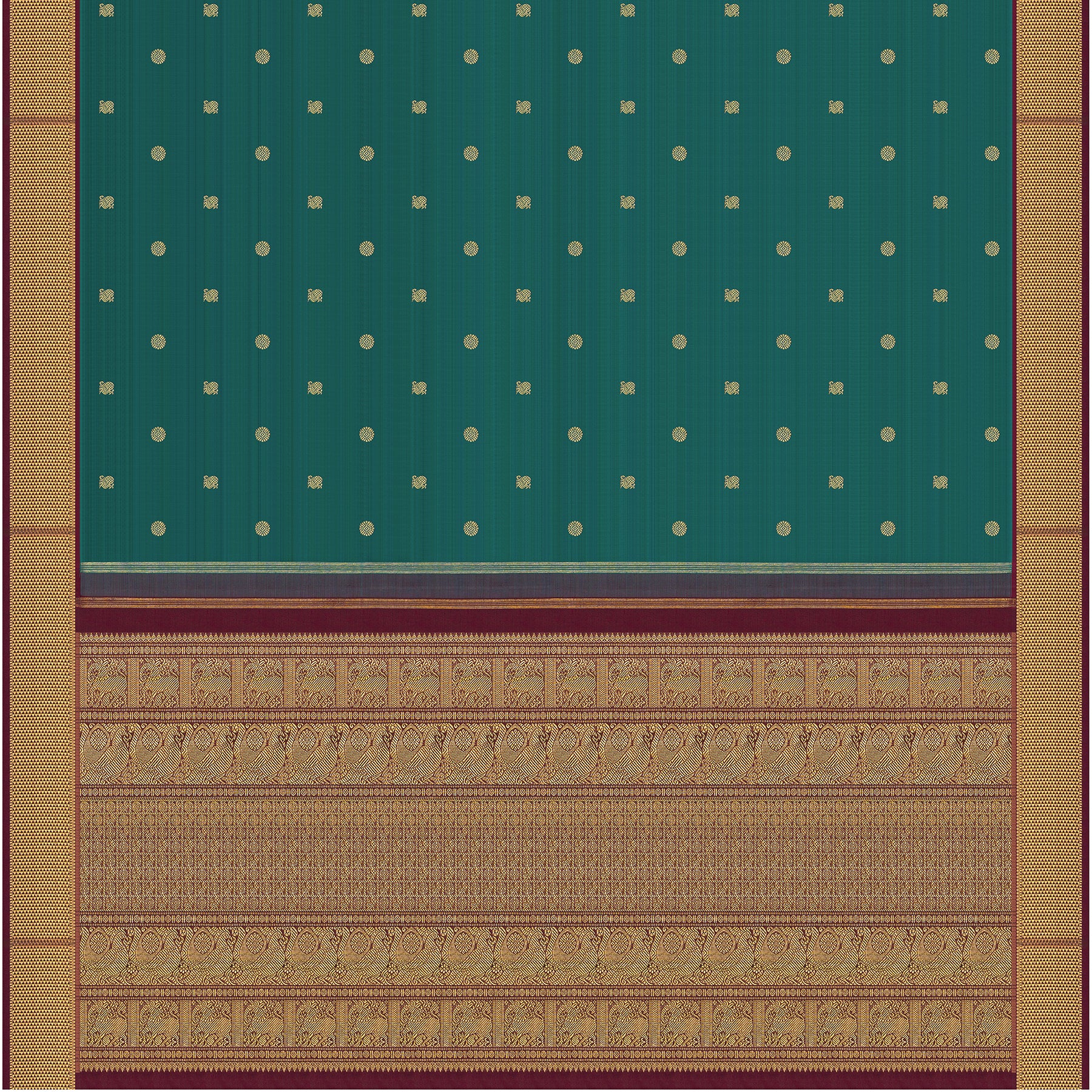 Kanakavalli Kanjivaram Silk Sari 25-109-HS001-09829 - Full View